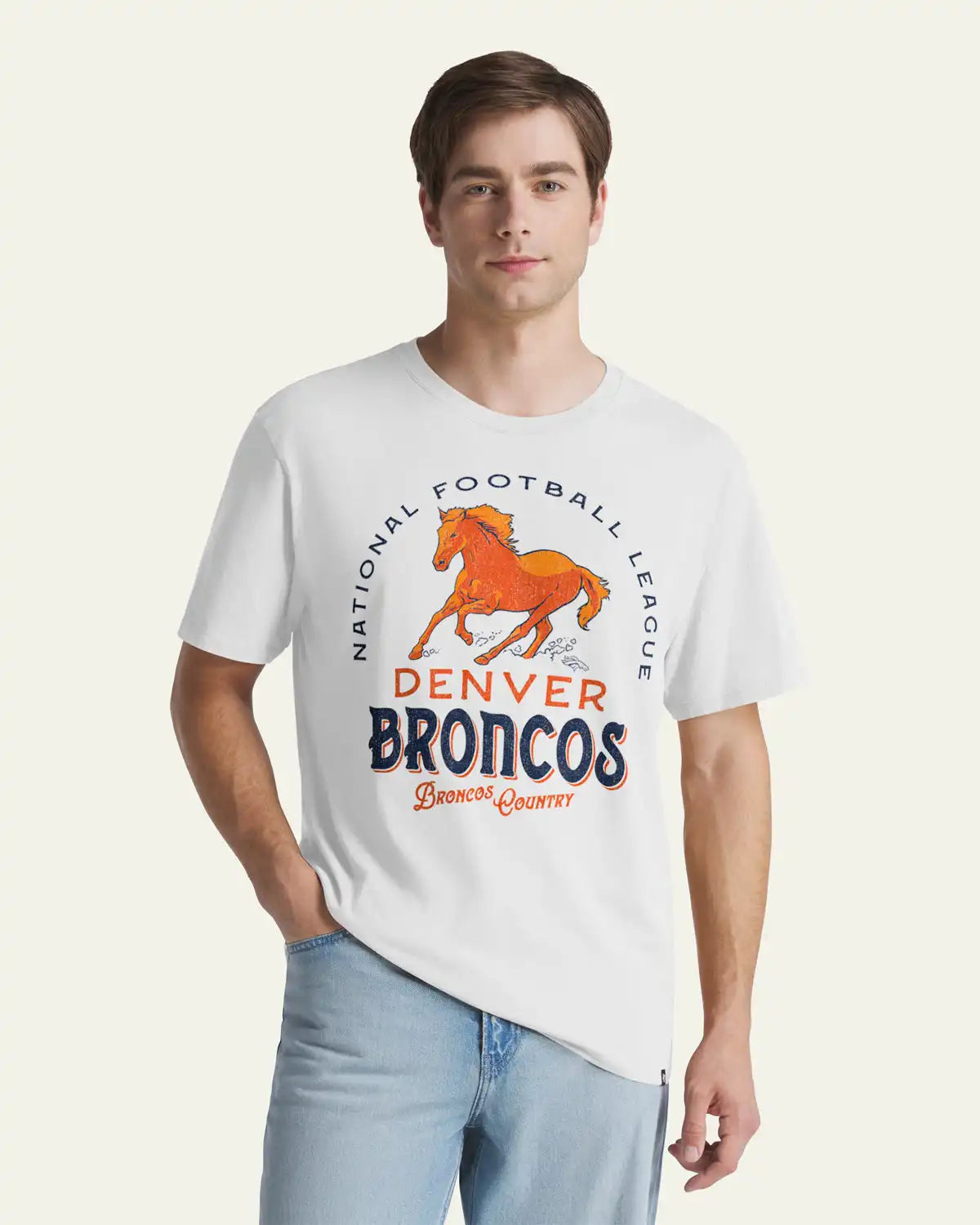 DENVER BRONCOS JUGGLETOSS '47 EVERYDAY TEE