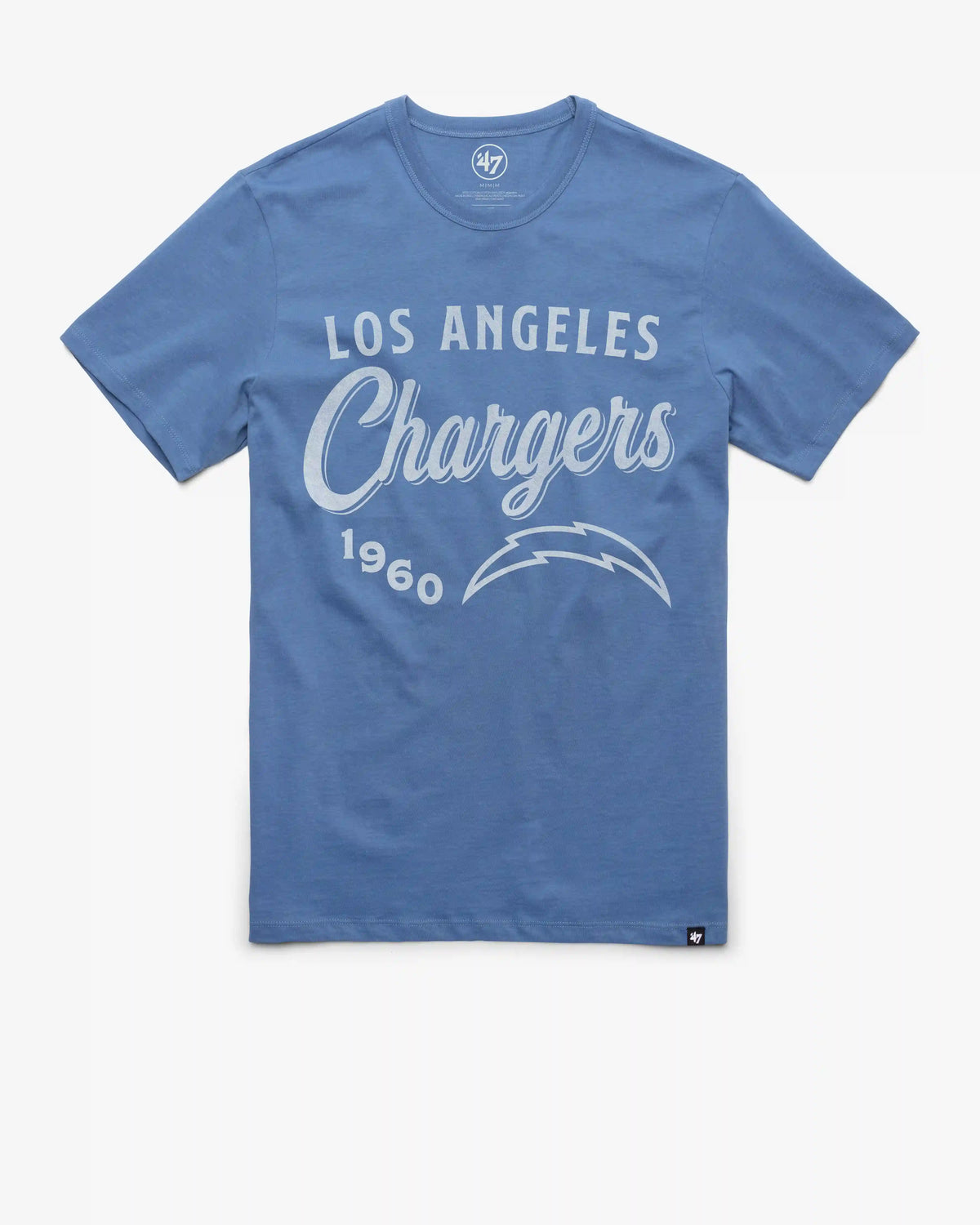 LOS ANGELES CHARGERS SCRIPT '47 FRANKLIN TEE