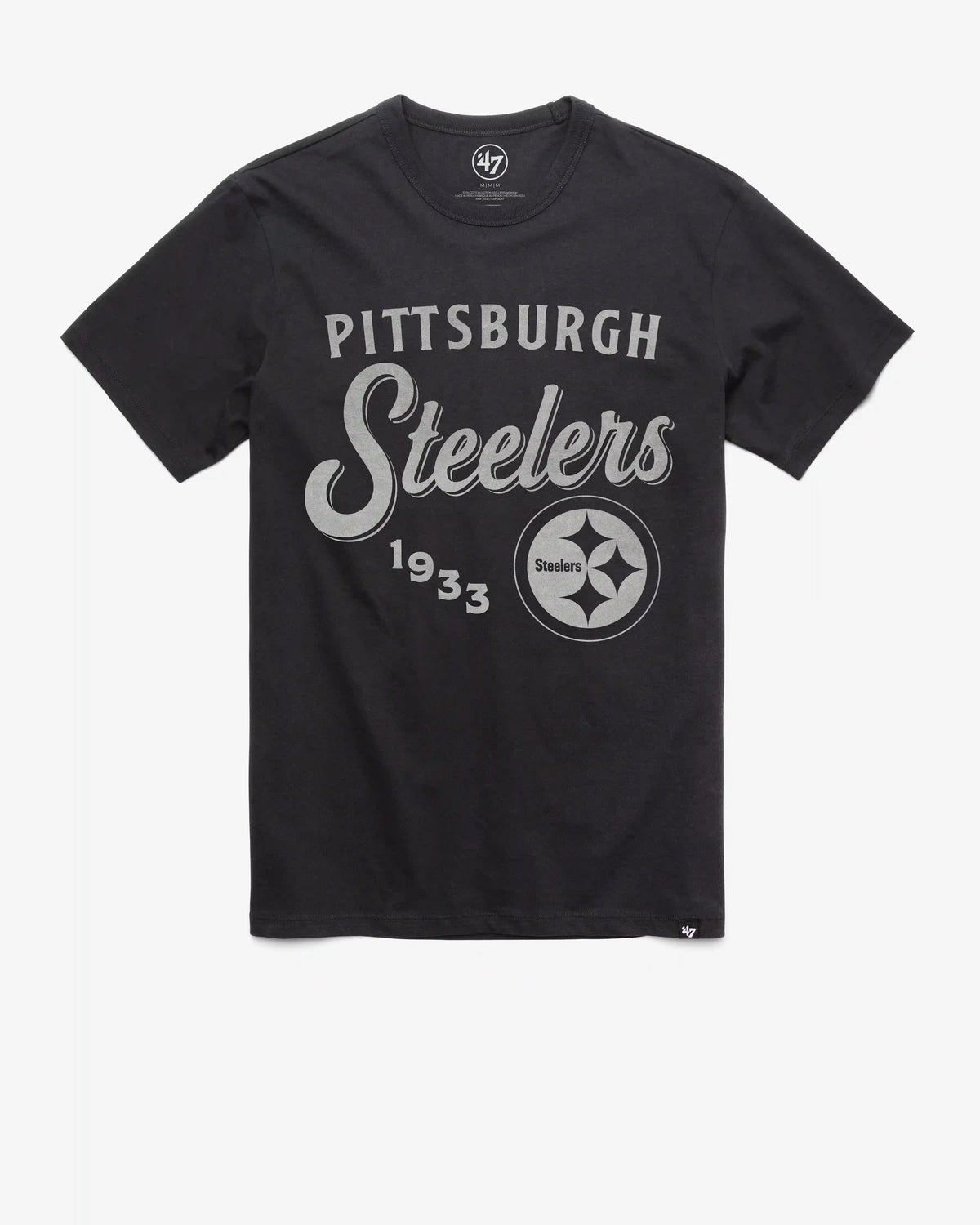 PITTSBURGH STEELERS SCRIPT '47 FRANKLIN TEE