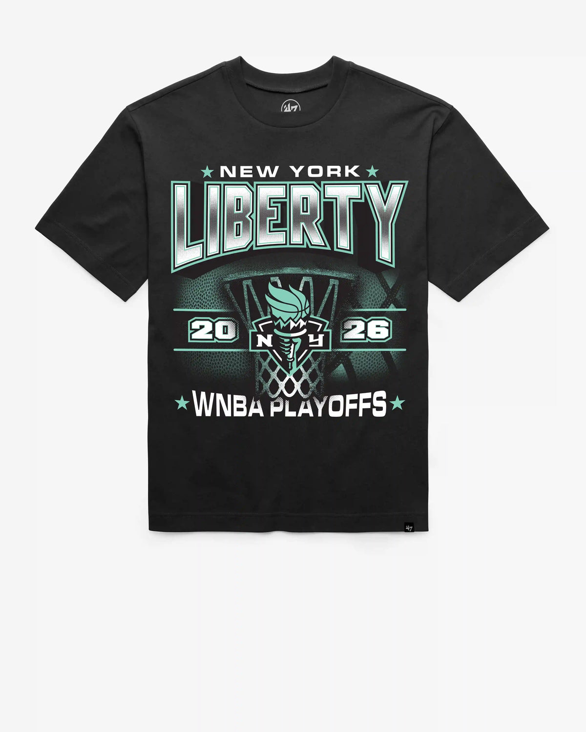 NEW YORK LIBERTY PLAYOFFS '47 FOUNDATION TEE