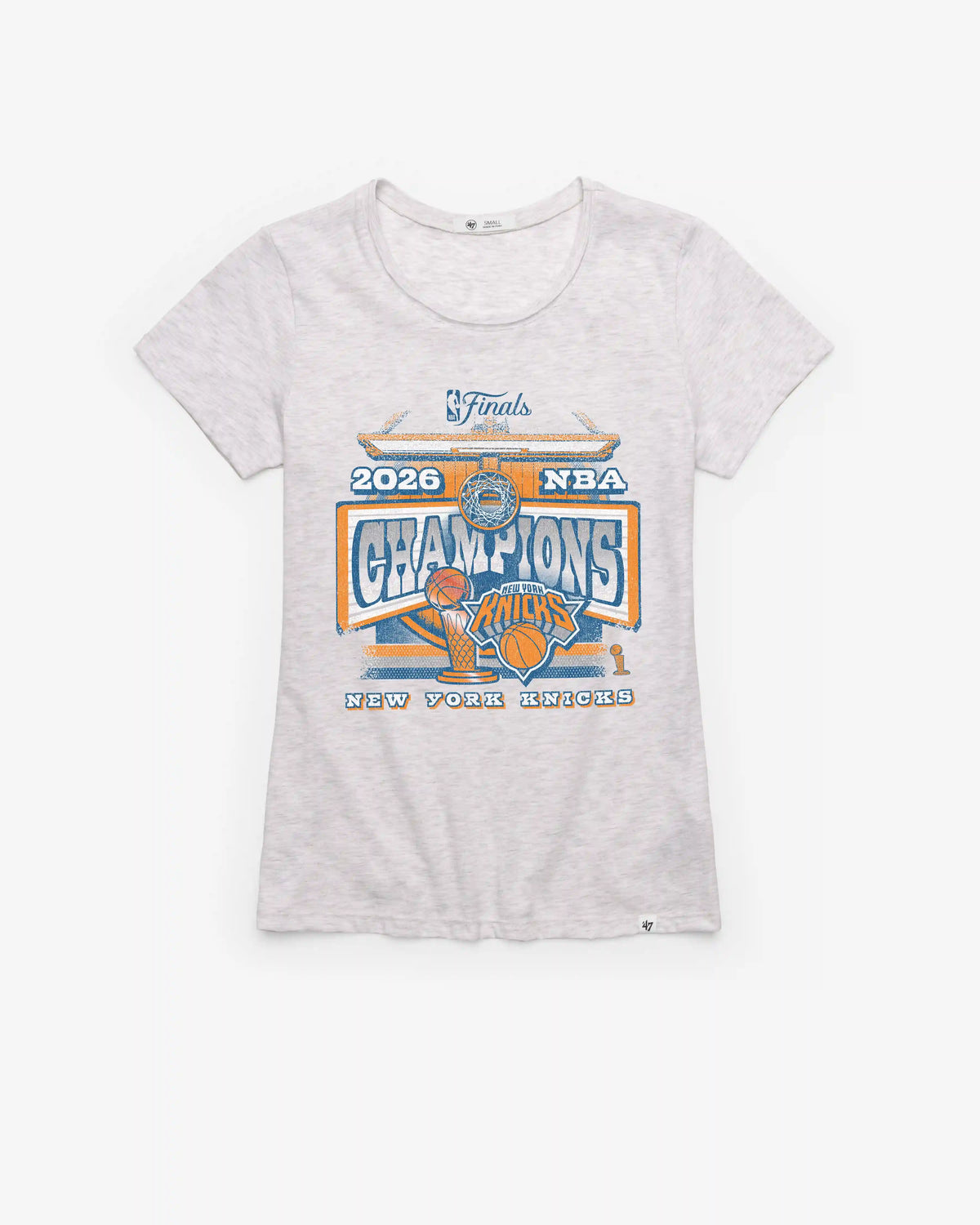 NEW YORK KNICKS 2026 NBA CHAMPIONS '47 WOMEN'S FRANKIE TEE
