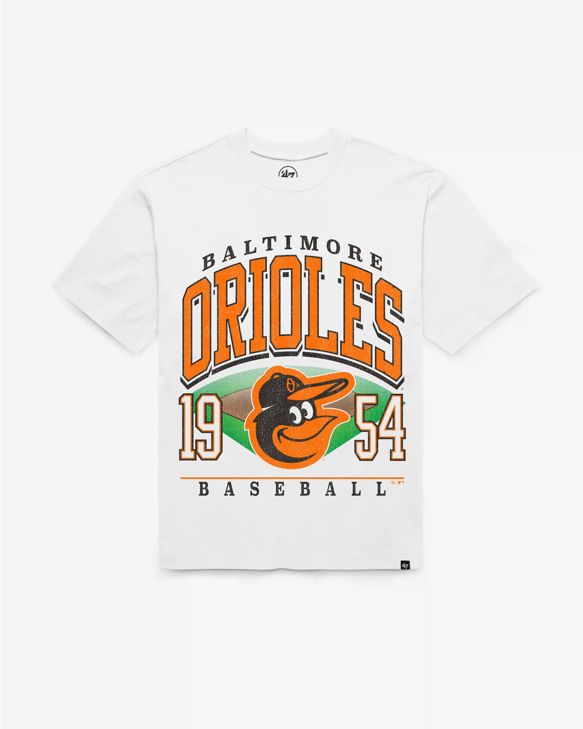 BALTIMORE ORIOLES FIELD GENERAL '47 FOUNDATION TEE