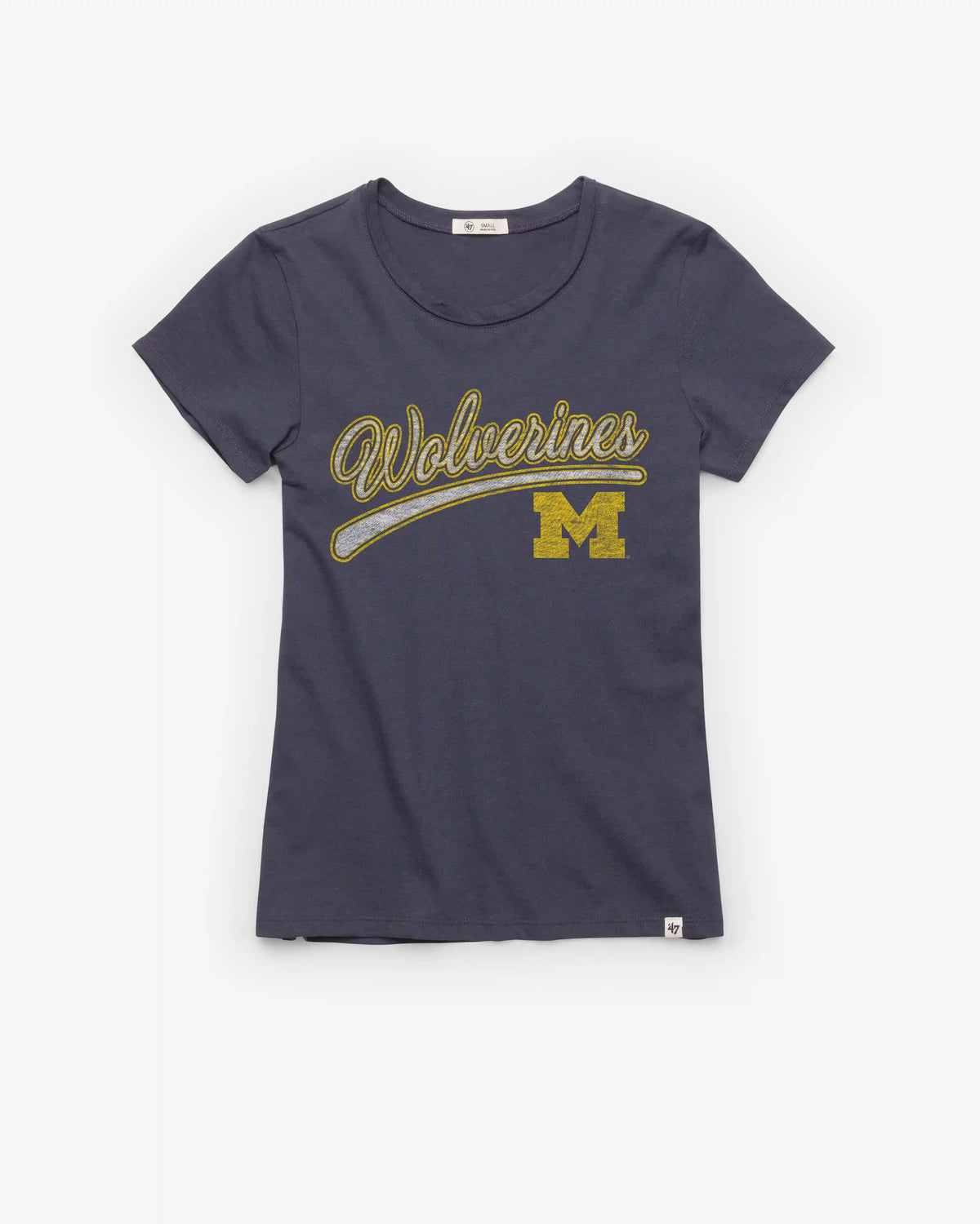 MICHIGAN WOLVERINES BELIEVER '47 WOMEN'S FRANKIE TEE