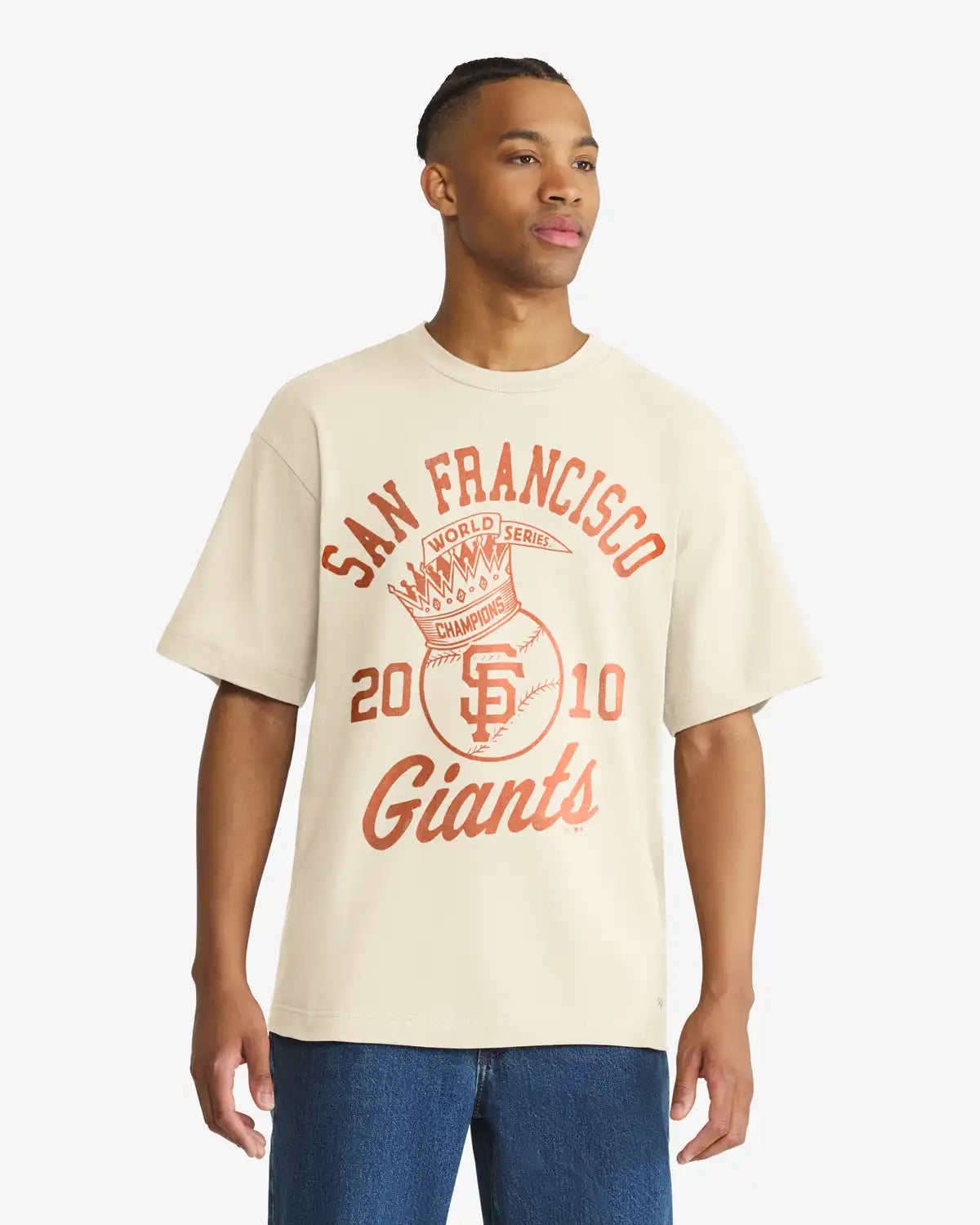 SAN FRANCISCO GIANTS COOPERSTOWN WORLD SERIES CROWNED '47 FOUNDATION TEE