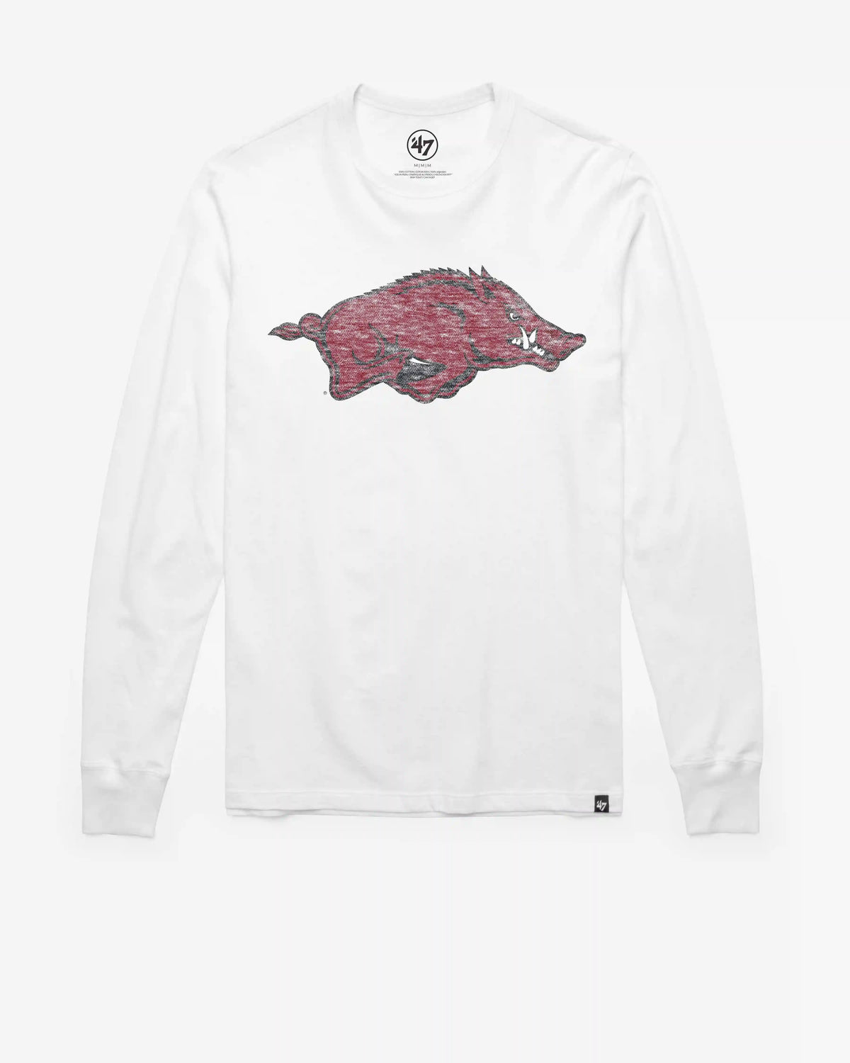 ARKANSAS RAZORBACKS PREMIER '47 FRANKLIN LONG SLEEVE TEE