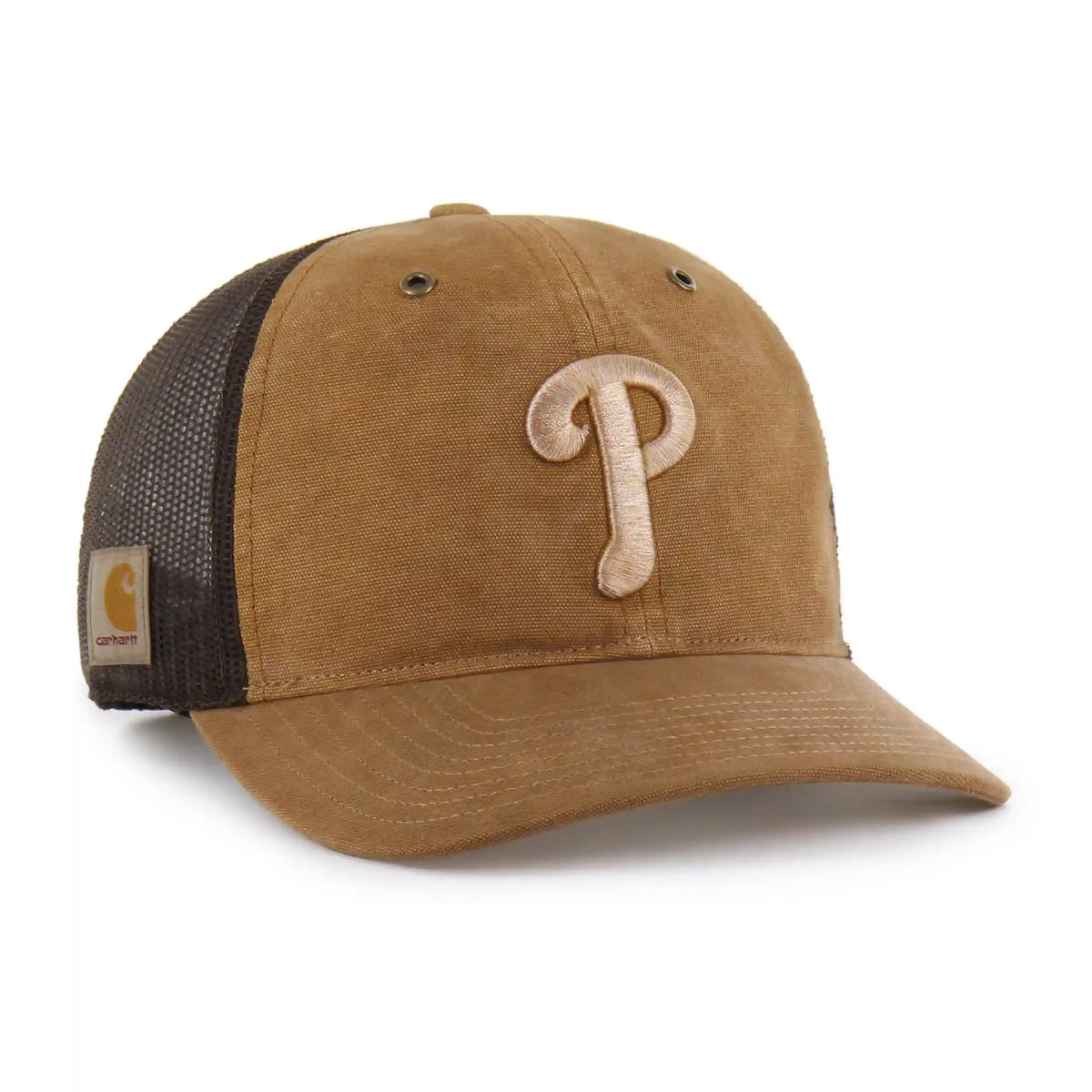 PHILADELPHIA PHILLIES CARHARTT DYED '47 TRUCKER RF RELAXED FIT
