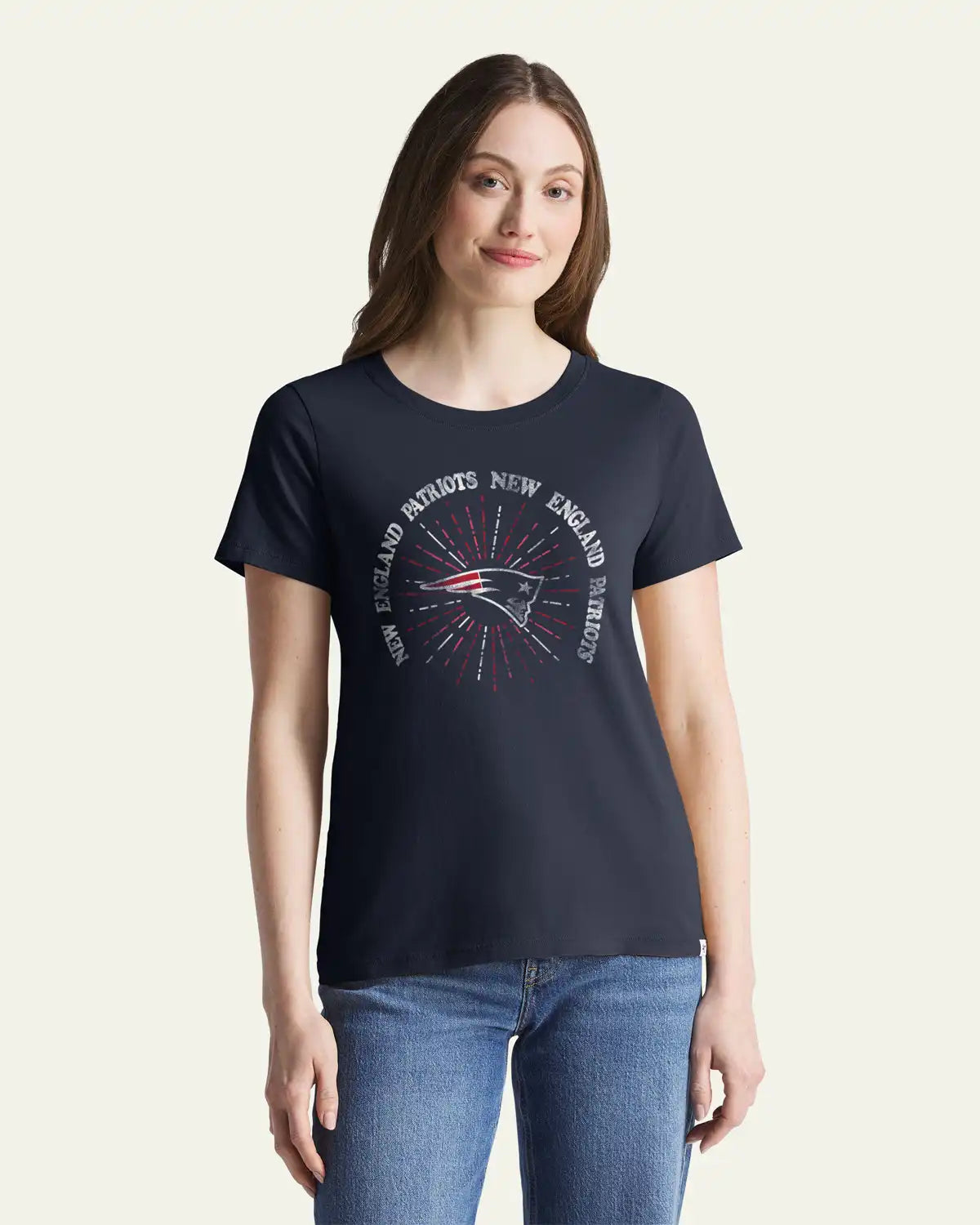 NEW ENGLAND PATRIOTS SHINE LINES '47 WOMEN'S EVERYDAY TEE