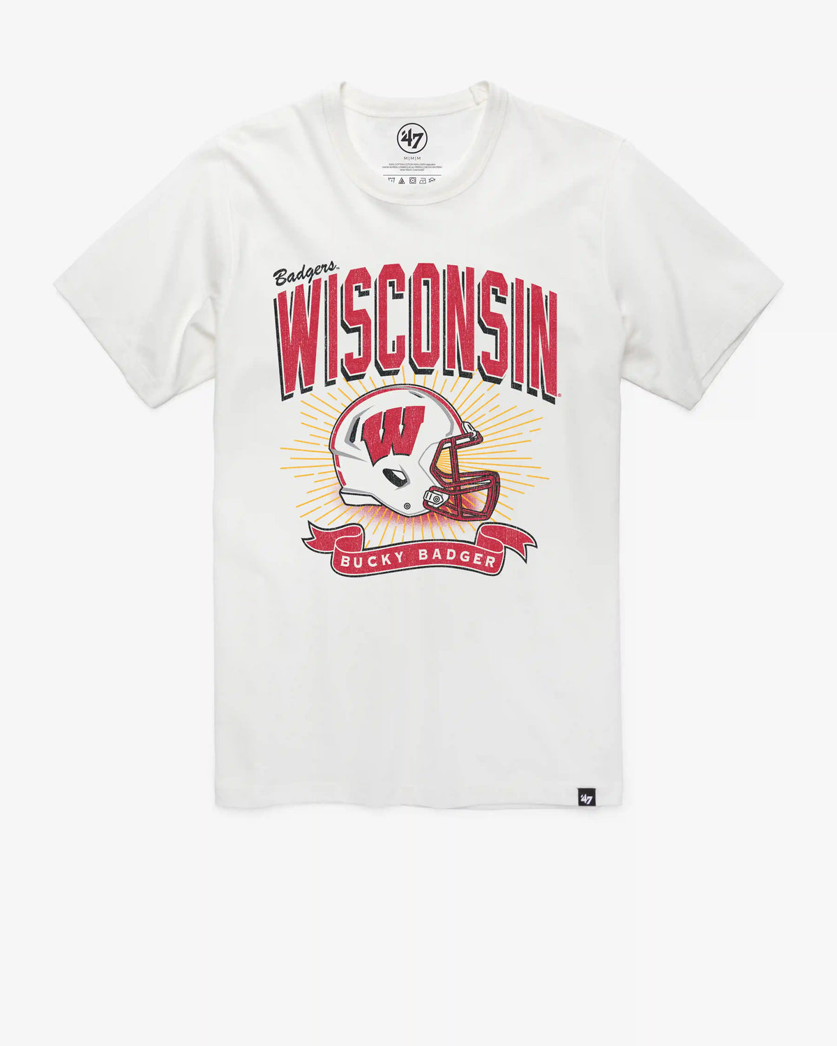 WISCONSIN BADGERS PRIME PLAY '47 FRANKLIN TEE