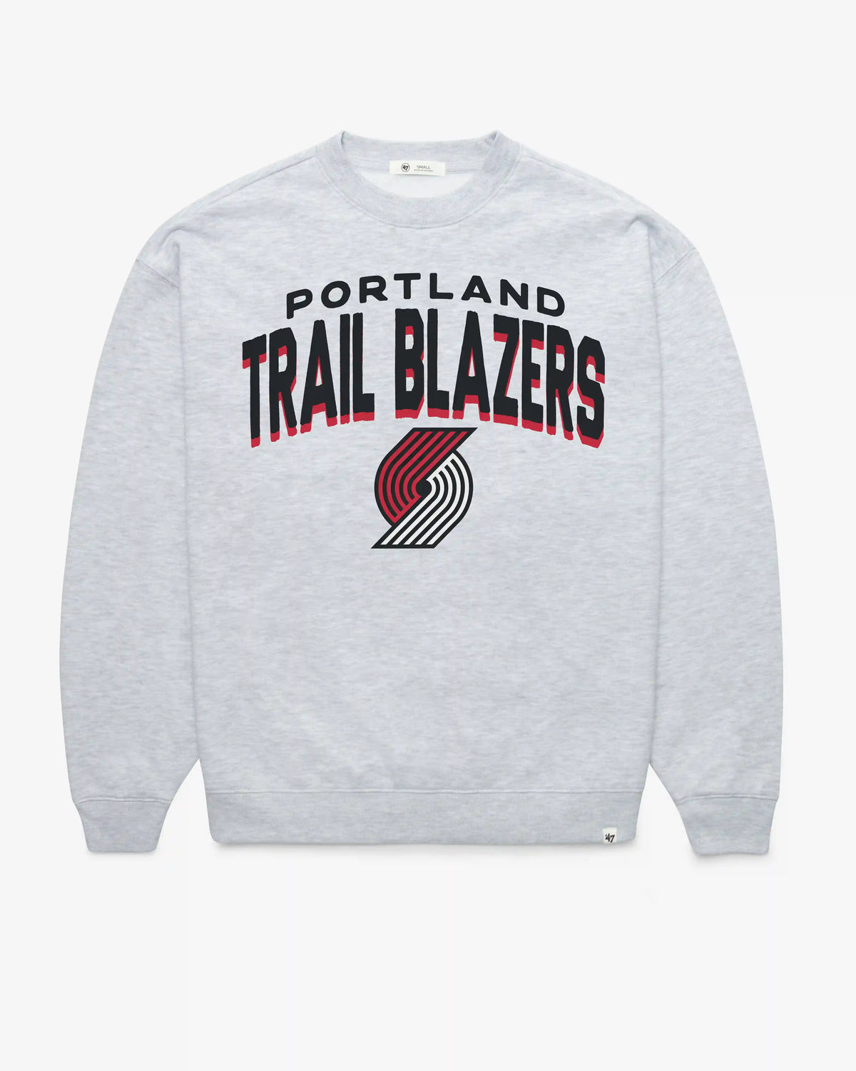 PORTLAND TRAILBLAZERS CAMPUS ARCH CLOUD '47 OVERSIZED CREW WOMENS