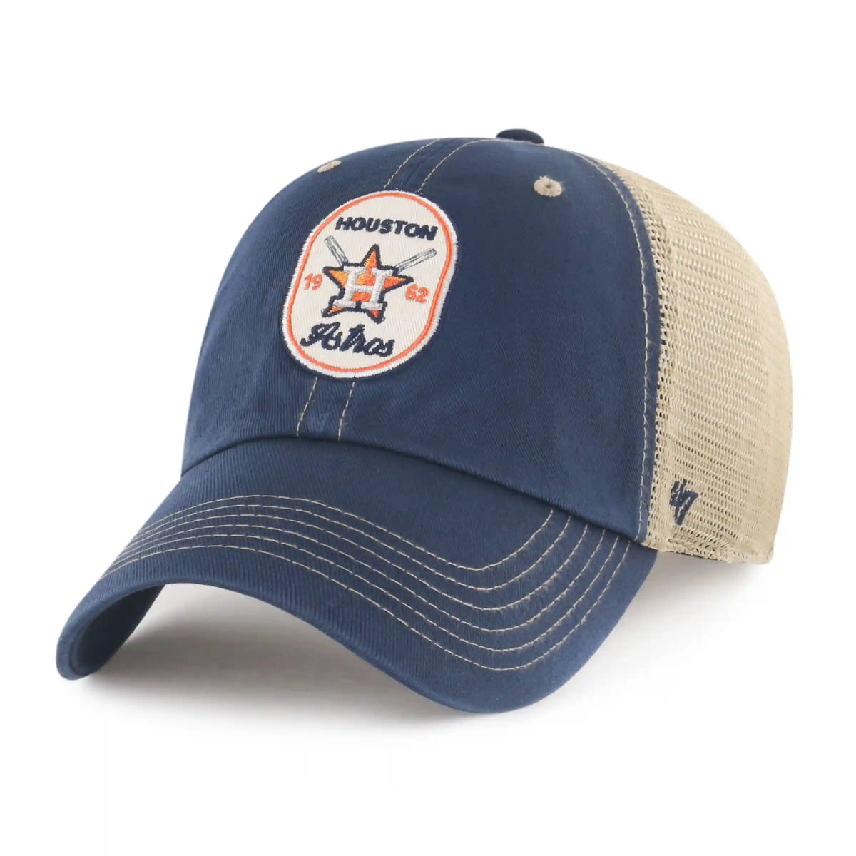 HOUSTON ASTROS CROSSPATCH MESH '47 CLEAN UP