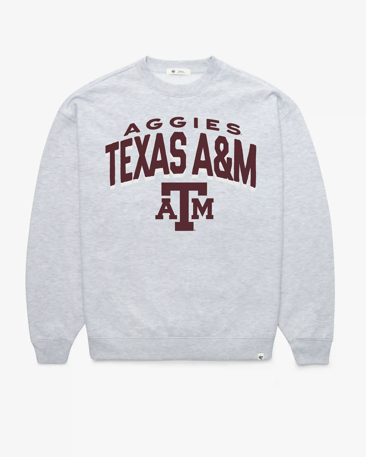 TEXAS A&M AGGIES CAMPUS ARCH CLOUD '47 OVERSIZED CREW WOMENS