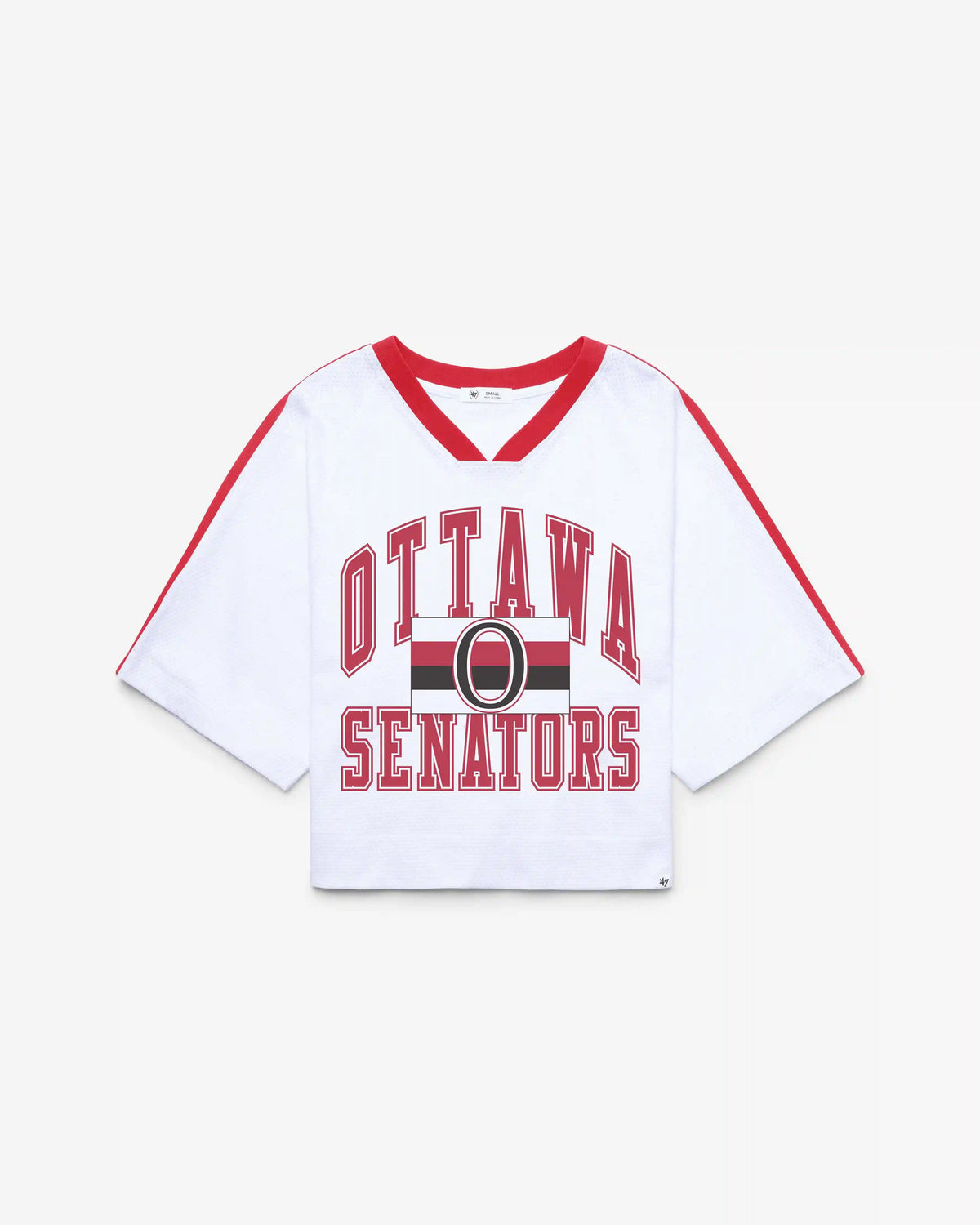 OTTAWA SENATORS VINTAGE BIG OVERARCH '47 WOMEN'S DROP NEEDLE RAGLAN