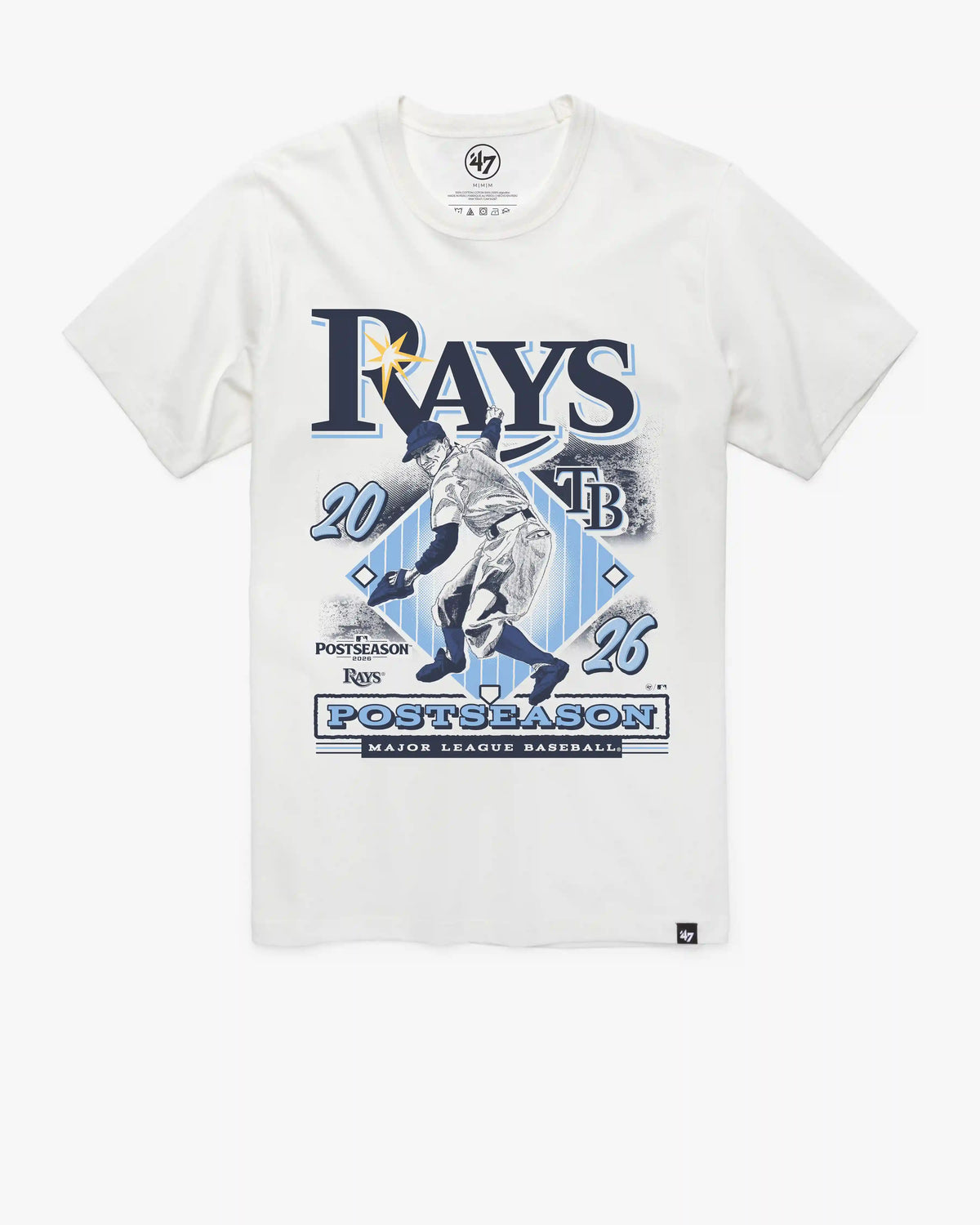 TAMPA BAY RAYS 2026 POSTSEASON '47 FRANKLIN TEE