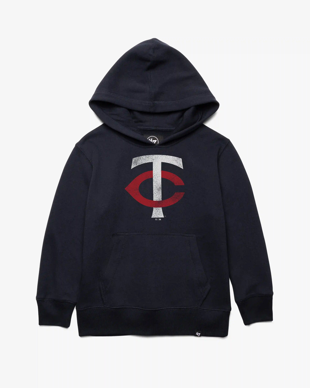MINNESOTA TWINS DISTRESSED IMPRINT '47 KID'S HEADLNE HOOD