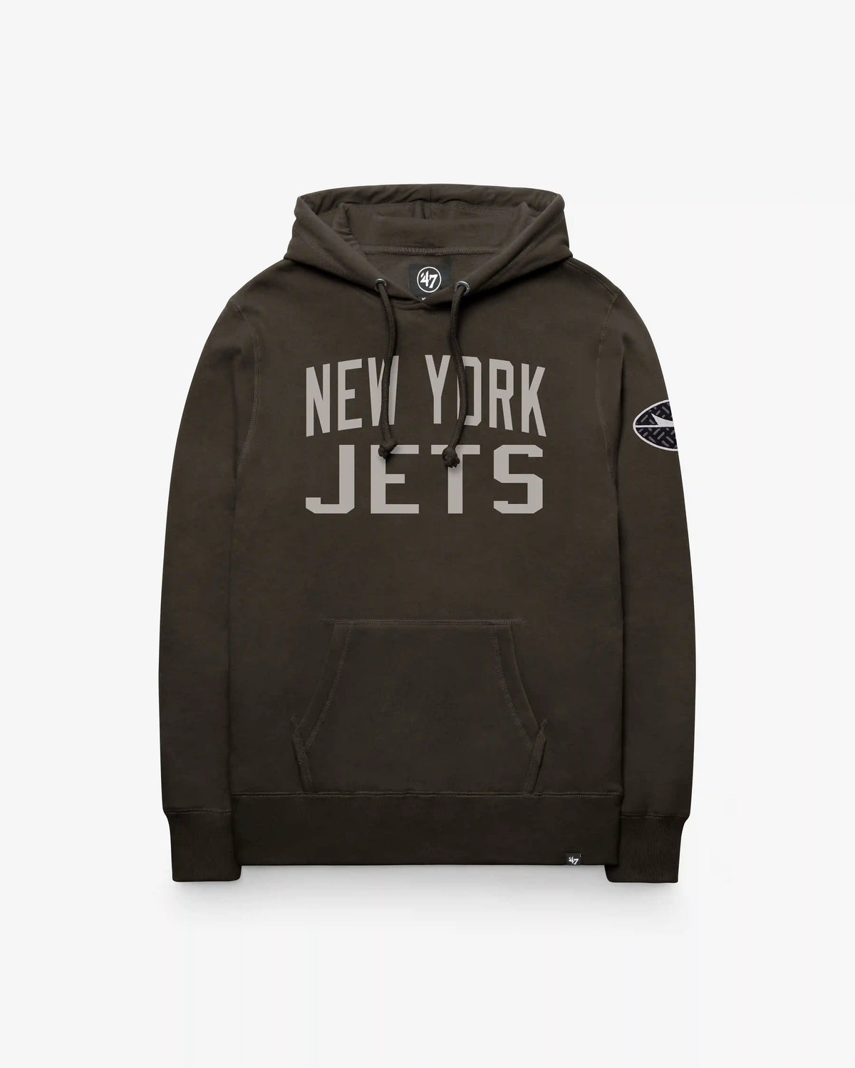 NEW YORK JETS RIVALRY GAMEBREAK '47 HEADLINE PULLOVER HOOD