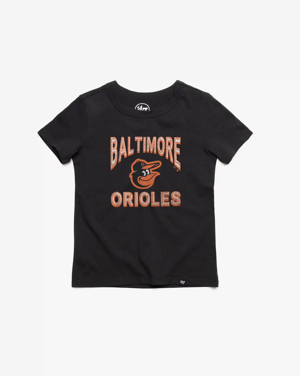 BALTIMORE ORIOLES FAN OUT '47 KID'S FRANKLIN TEE