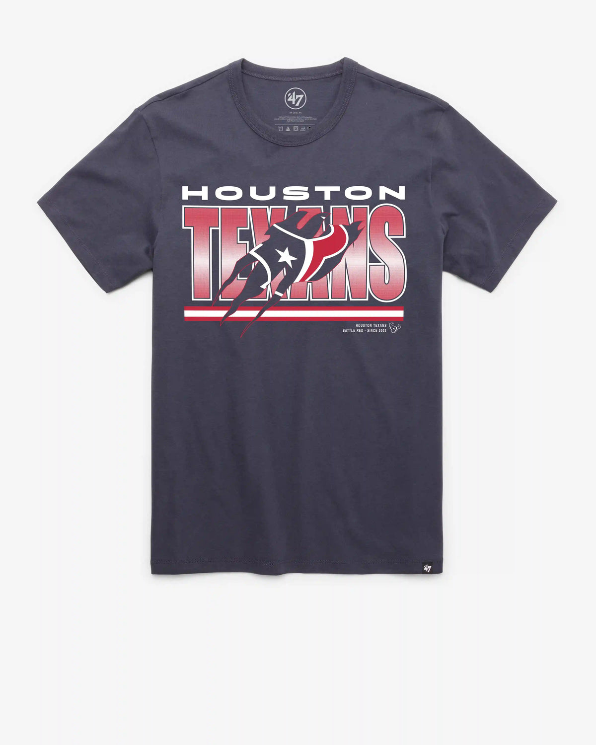 HOUSTON TEXANS TEAM THUNDER RIP '47 FRANKLIN TEE