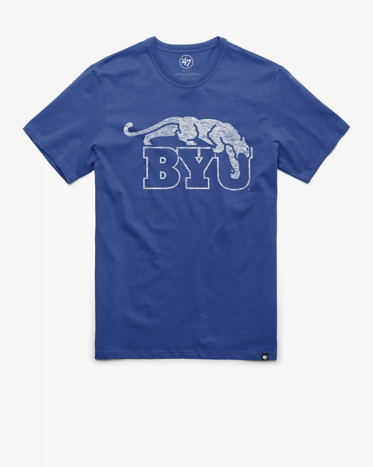 BRIGHAM YOUNG COUGARS VINTAGE PREMIER '47 FRANKLIN TEE