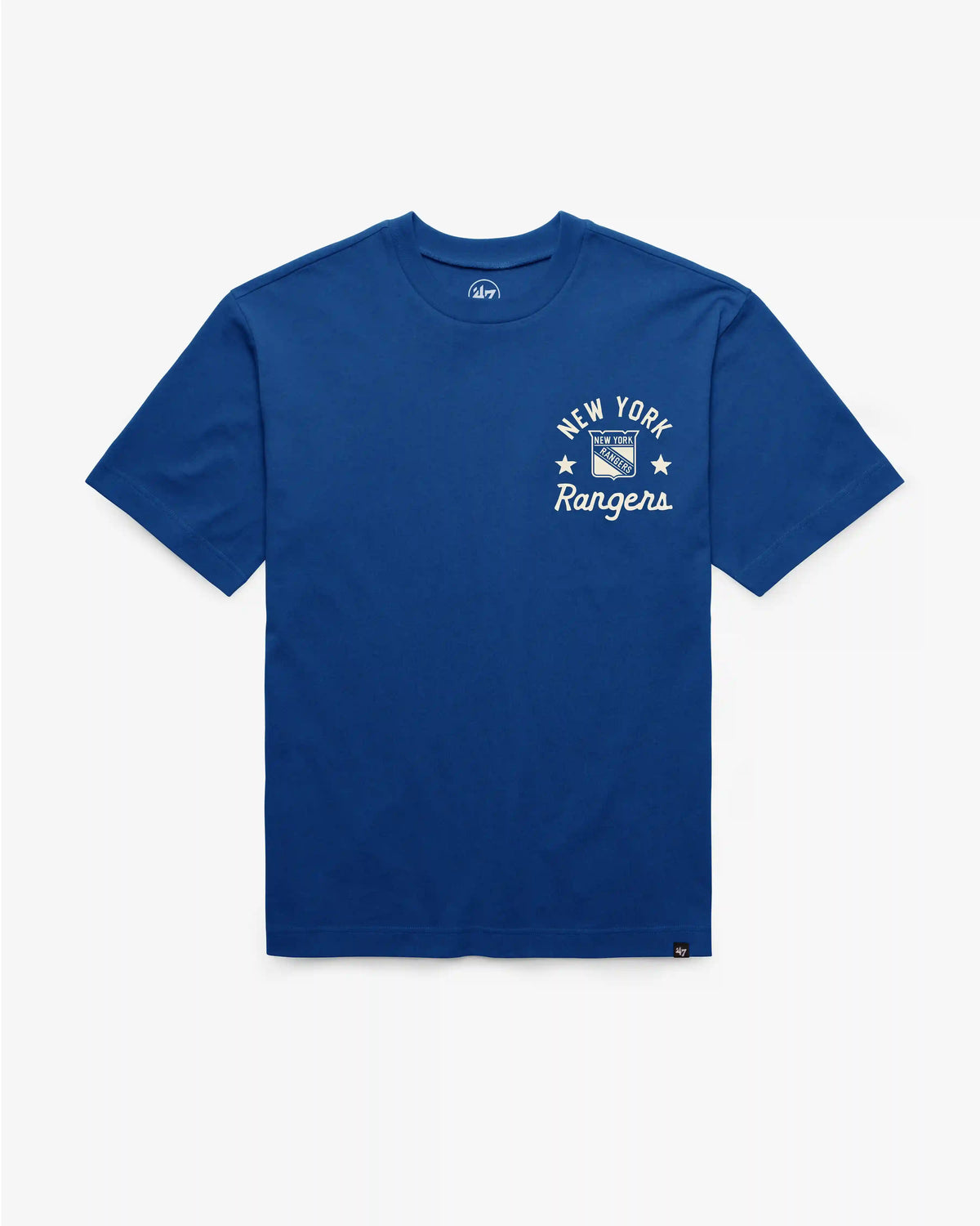 NEW YORK RANGERS MASK BACK '47 FOUNDATION TEE