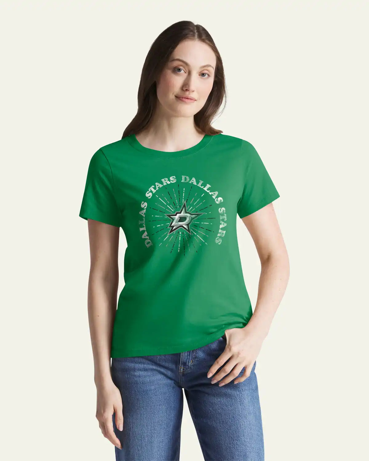 DALLAS STARS SHINE LINES '47 WOMEN'S EVERYDAY TEE