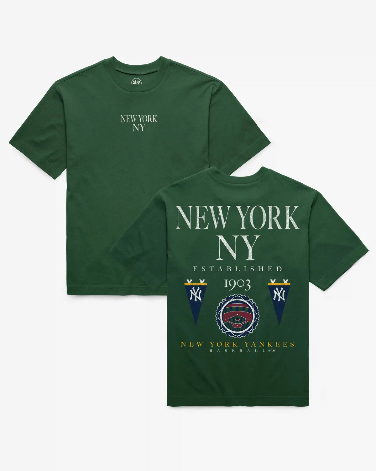 NEW YORK YANKEES CITY POINT '47 FOUNDATION TEE
