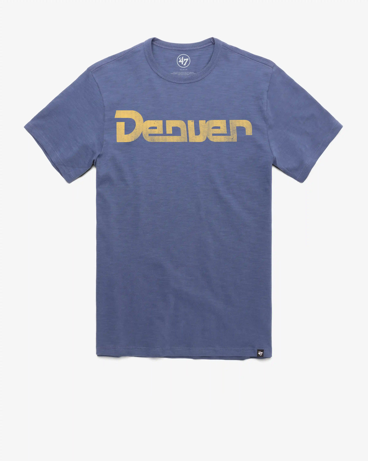 DENVER NUGGETS HARDWOOD CLASSICS GRIT WORDMARK '47 SCRUM TEE