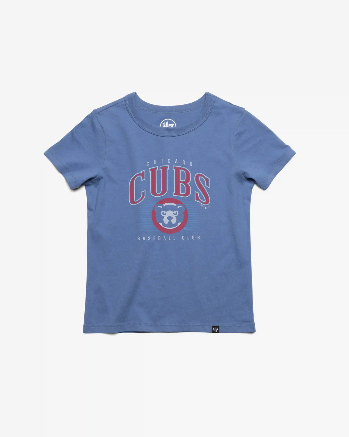 CHICAGO CUBS COOPERSTOWN DOUBLE HEADER '47 KID'S FRANKLIN TEE