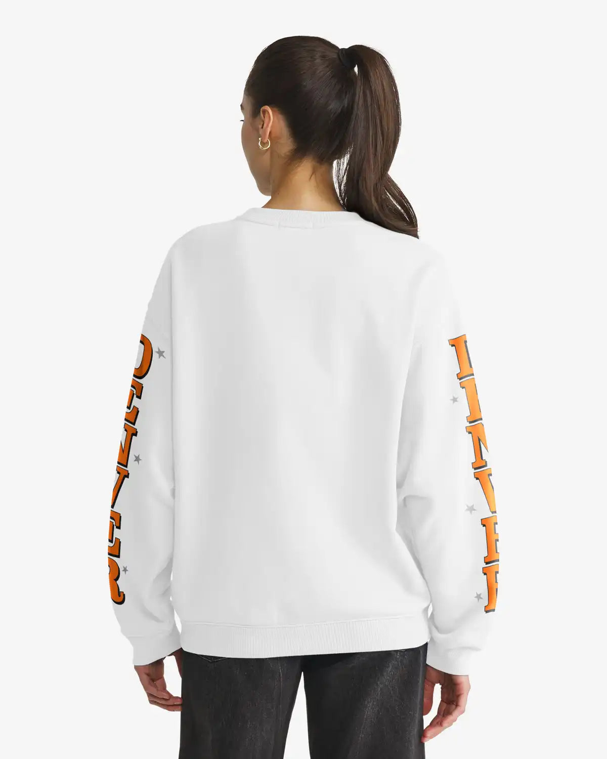 DENVER BRONCOS HISTORIC THUNDEROUS '47 WOMEN'S OVERSIZED CREW