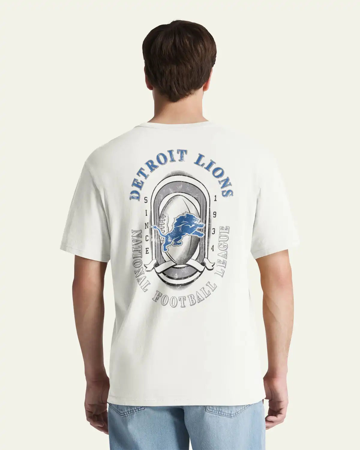 DETROIT LIONS OVAL SPORT BACKER '47 EVERYDAY TEE