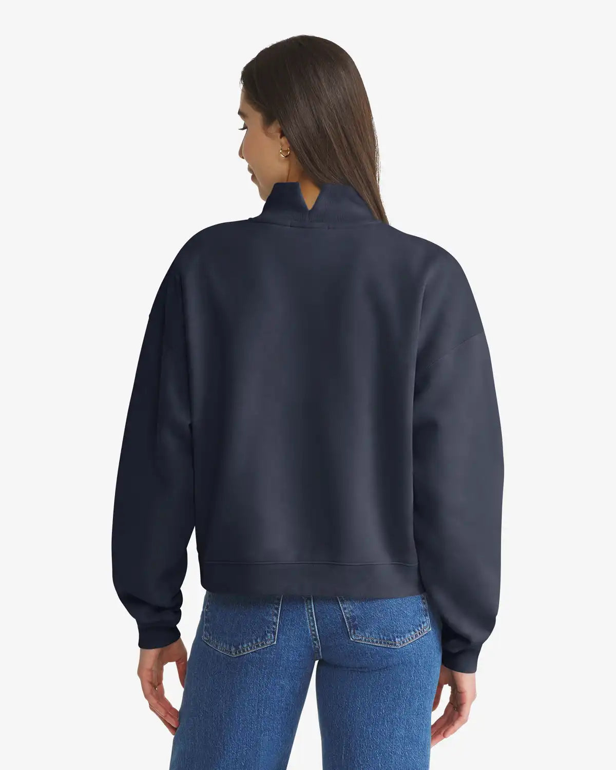 MISSISSIPPI REBELS VINTAGE VANTAGE '47 WOMEN'S MOCK NECK PULLOVER
