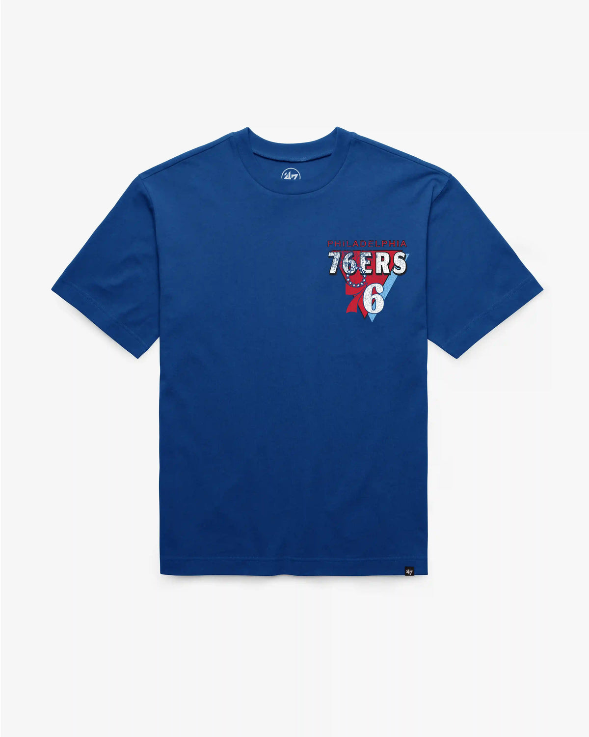 PHILADELPHIA 76ERS UNDER BAR '47 FOUNDATION TEE