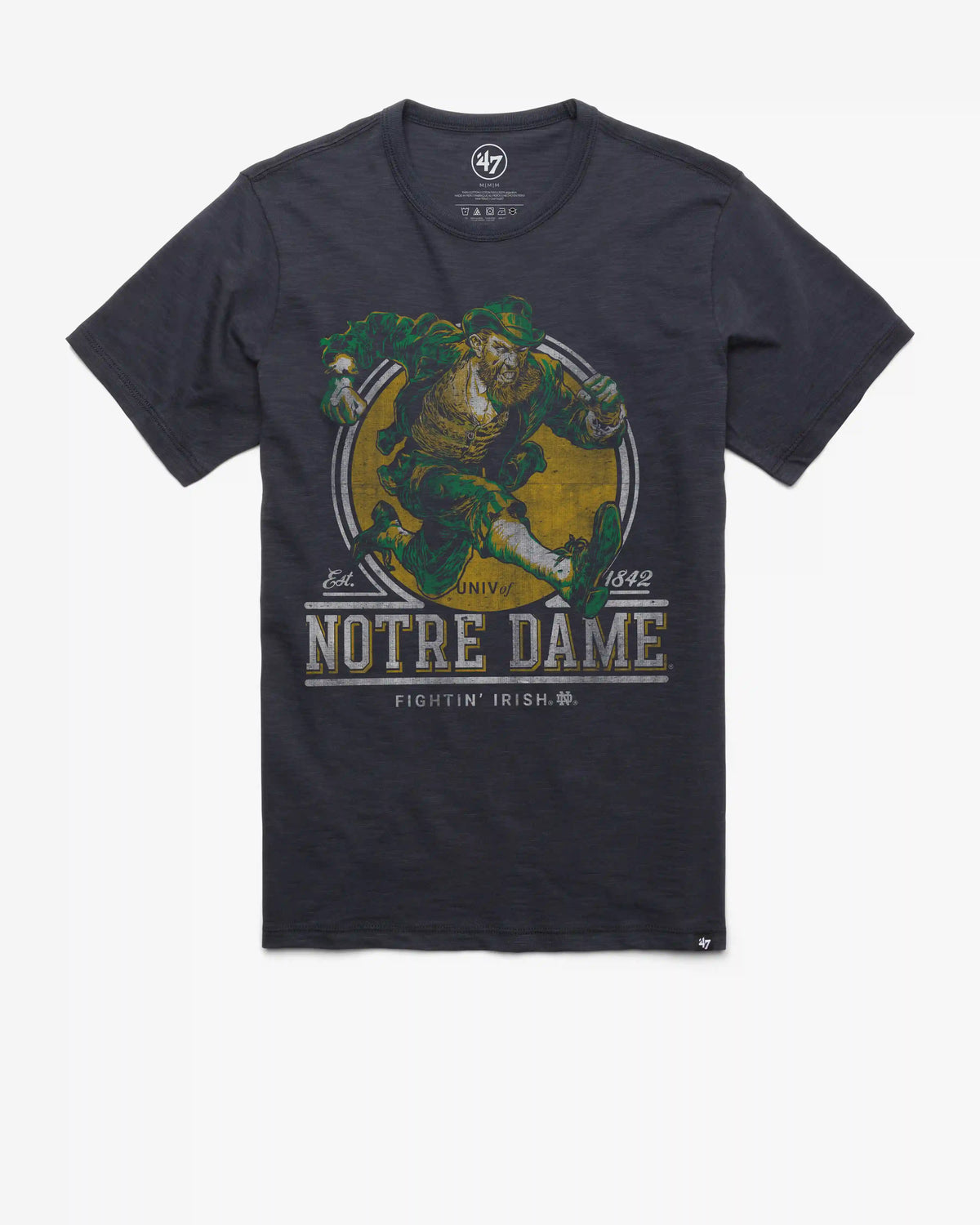 NOTRE DAME FIGHTING IRISH EMBLEM MARK '47 SCRUM TEE