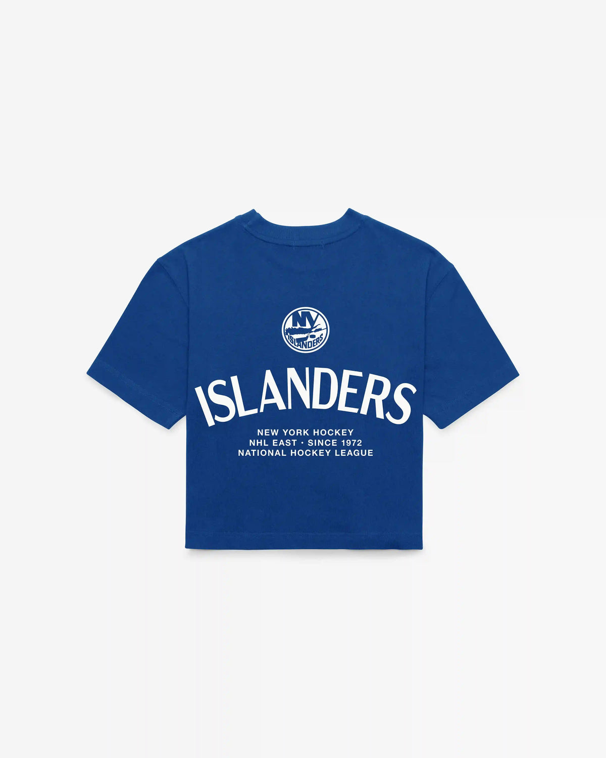 NEW YORK ISLANDERS HADRIAN '47 FOUNDATION CROP TEE WOMENS