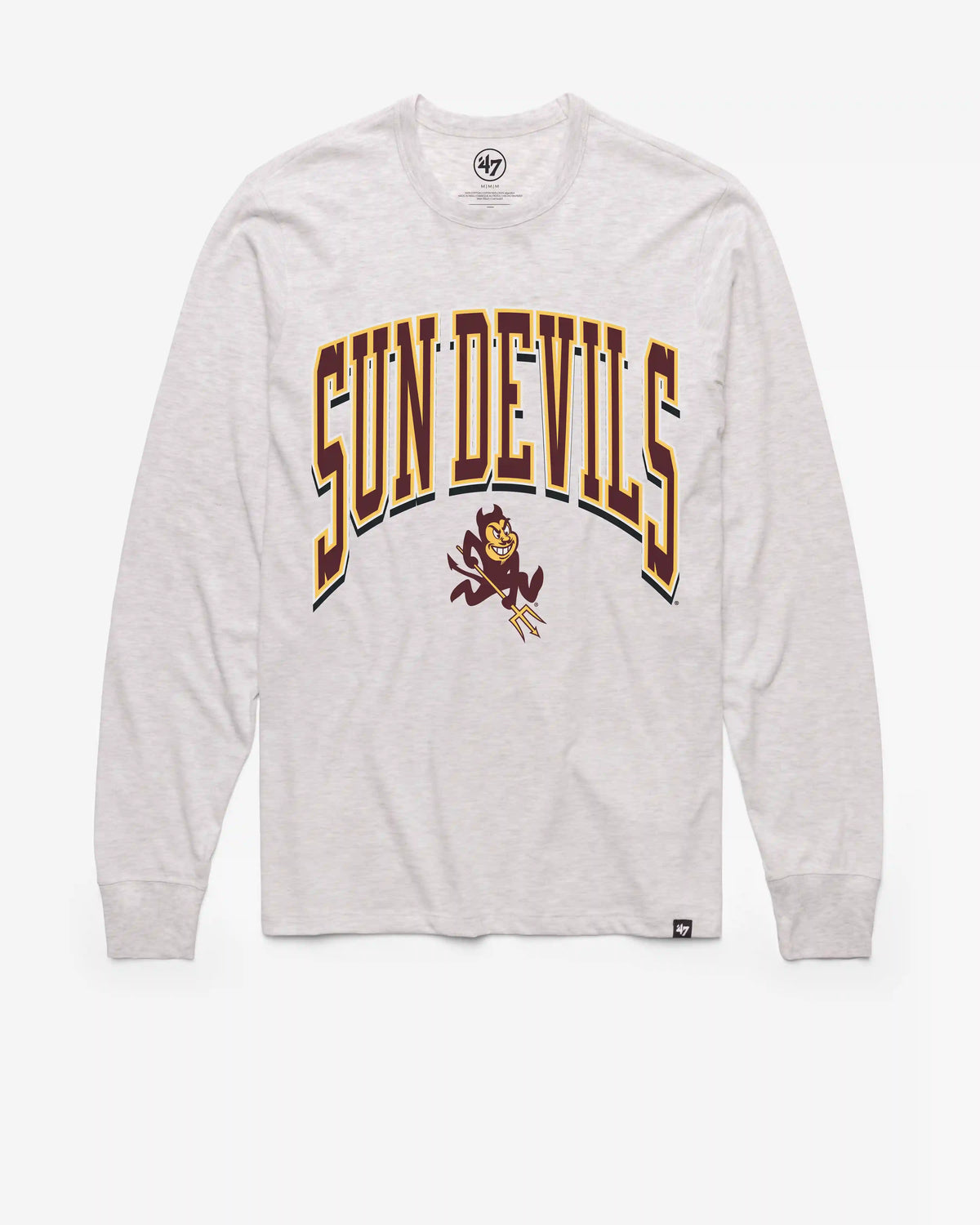 ARIZONA STATE SUN DEVILS ASU WALK TALL '47 FRANKLIN LONG SLEEVE TEE