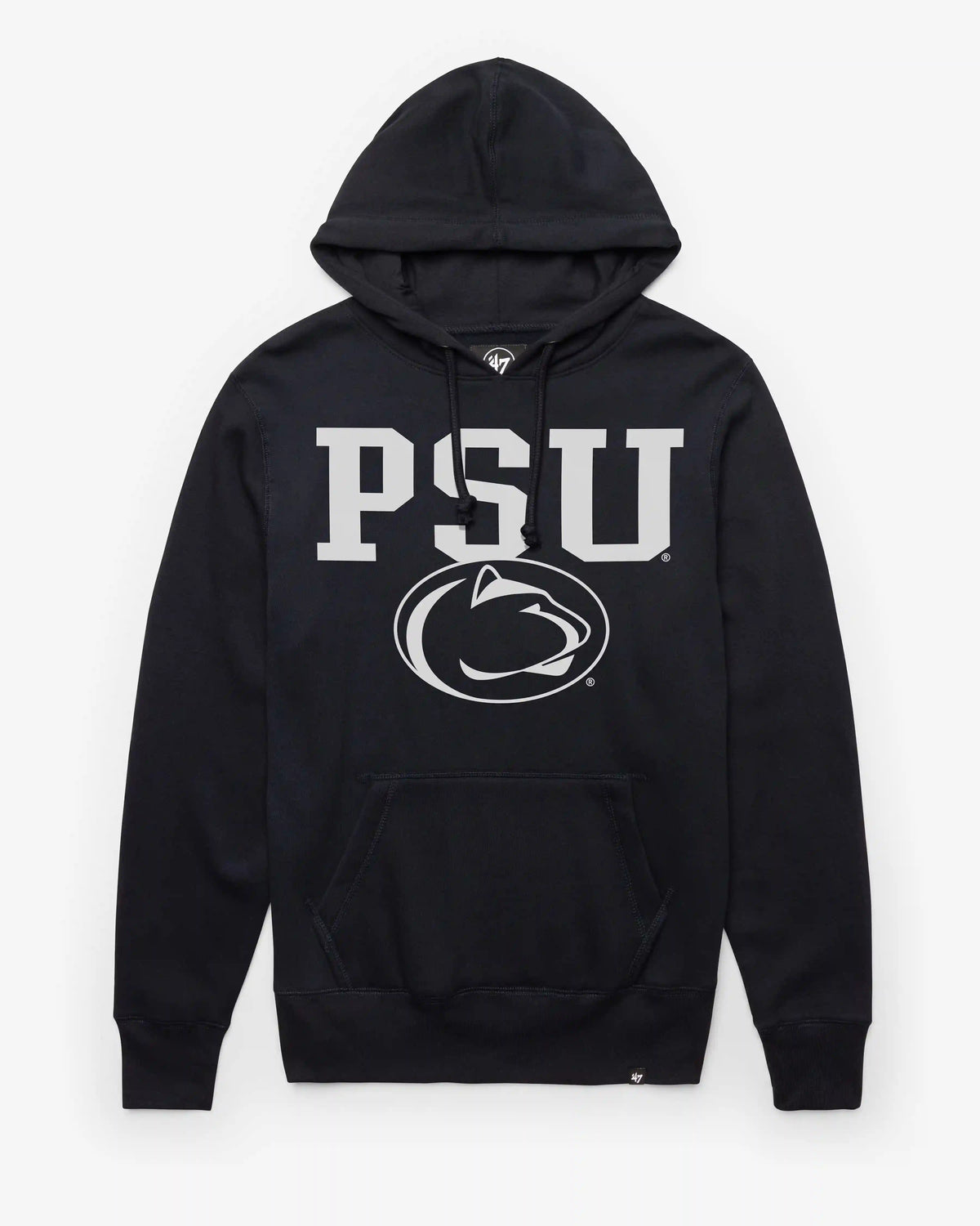 PENN STATE NITTANY LIONS STRAIGHT BLOCK '47 HEADLINE HOOD