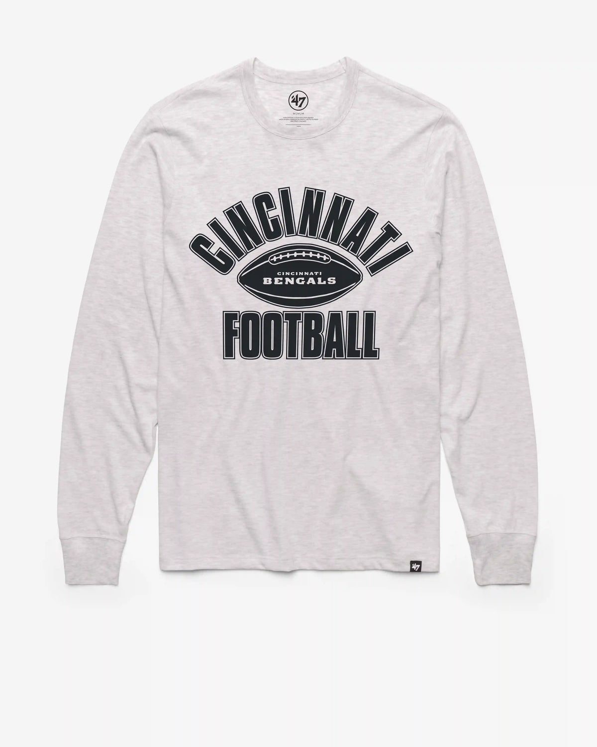 CINCINNATI BENGALS ISSUED '47 FRANKLIN LONG SLEEVE TEE