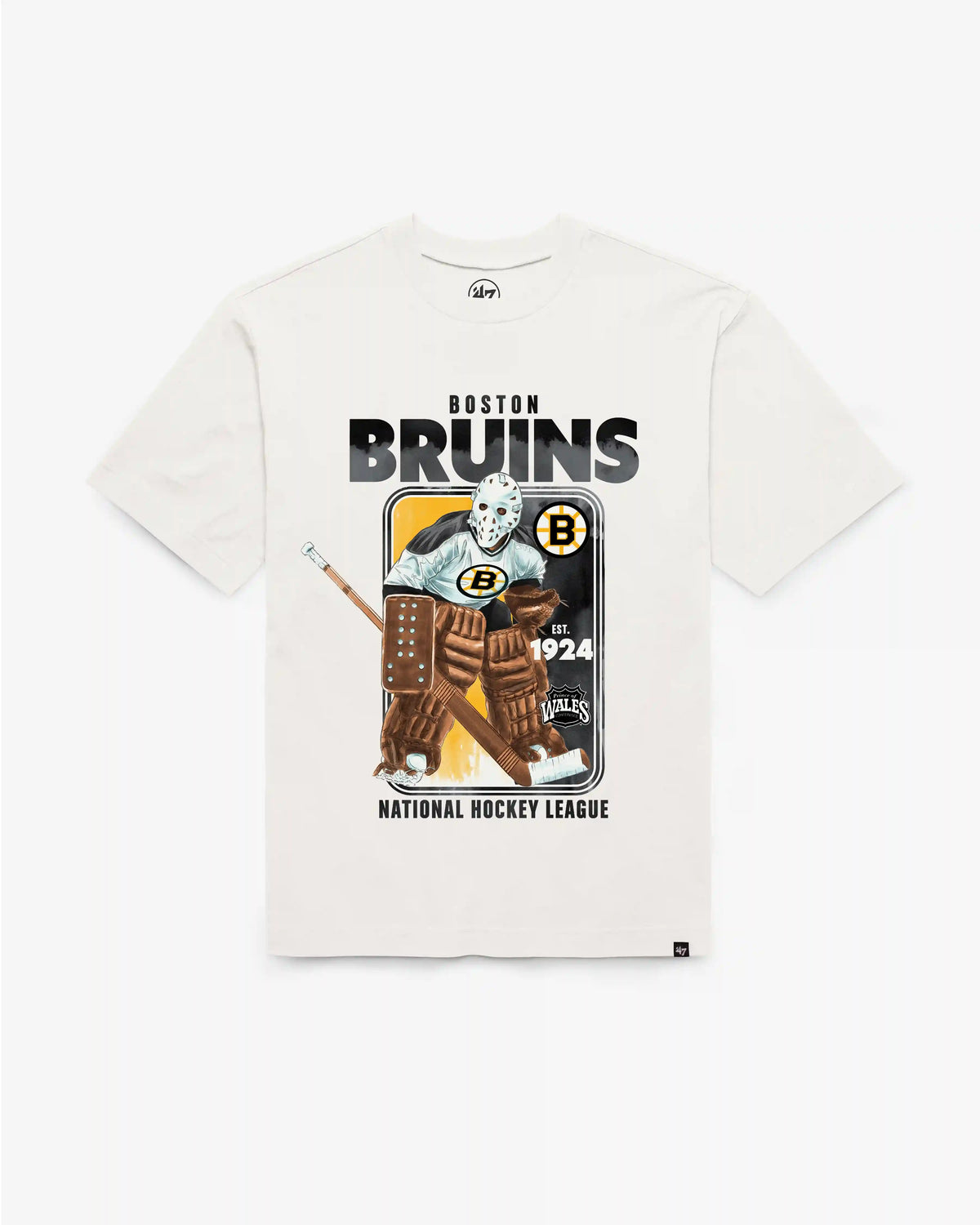 BOSTON BRUINS VINTAGE PLAYBRUSH '47 FOUNDATION TEE