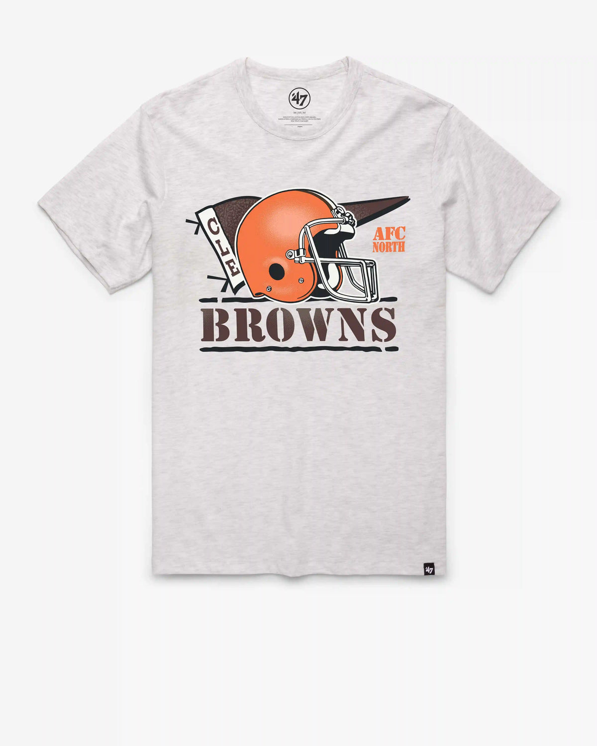 CLEVELAND BROWNS HISTORIC MOTION FIELD '47 FRANKLIN TEE