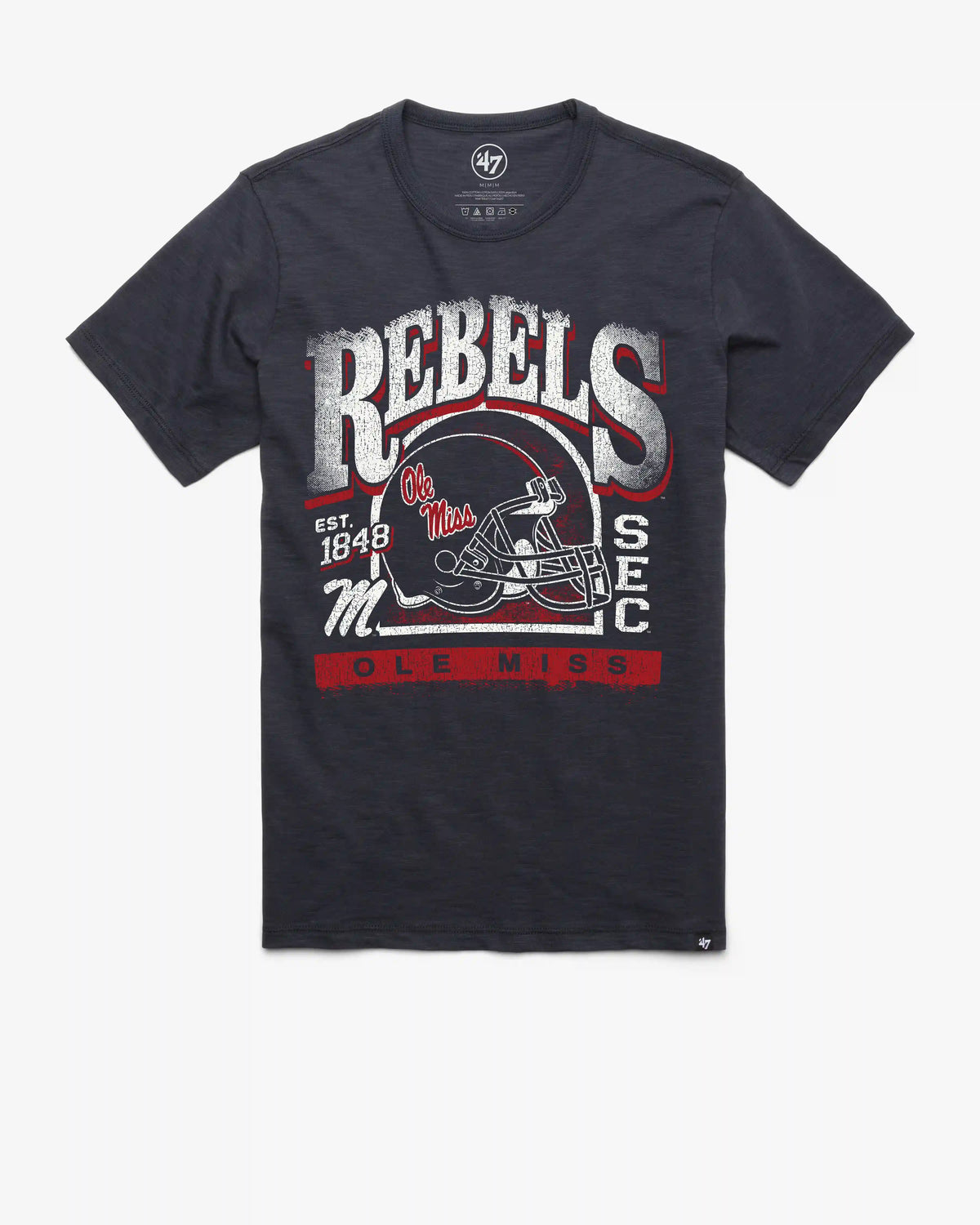 MISSISSIPPI REBELS SEC REGIONAL '47 SCRUM TEE