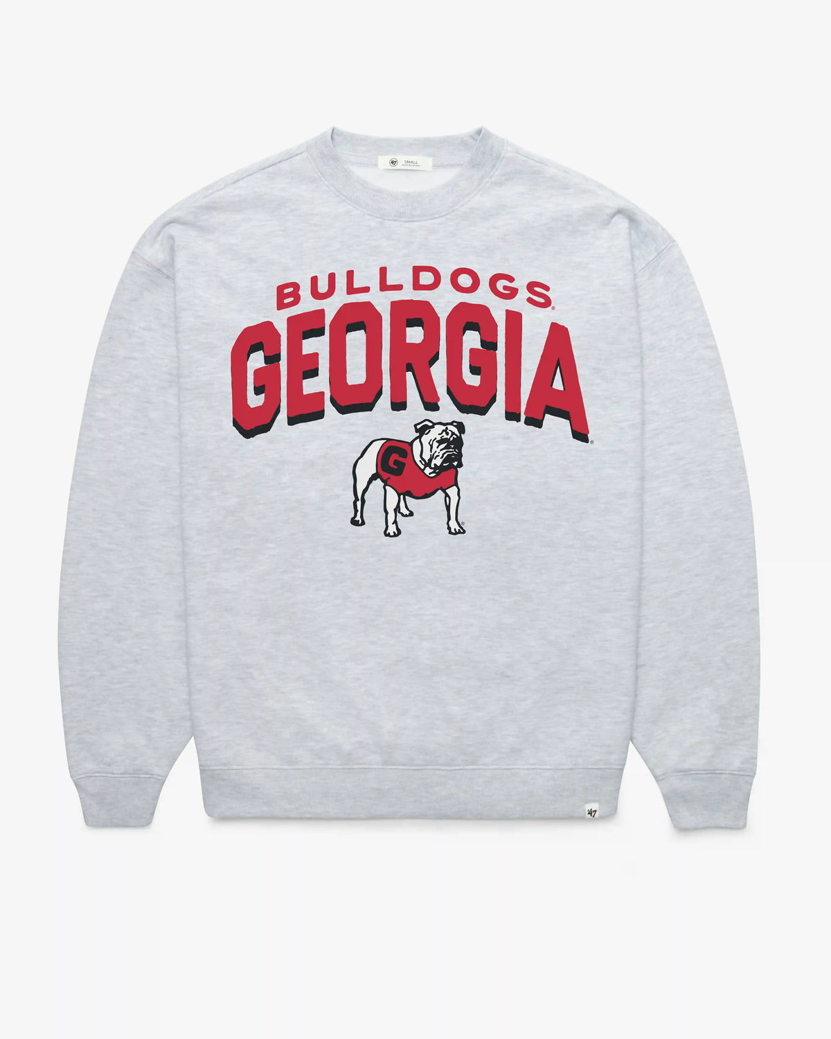 GEORGIA BULLDOGS CAMPUS ARCH CLOUD '47 OVERSIZED CREW WOMENS