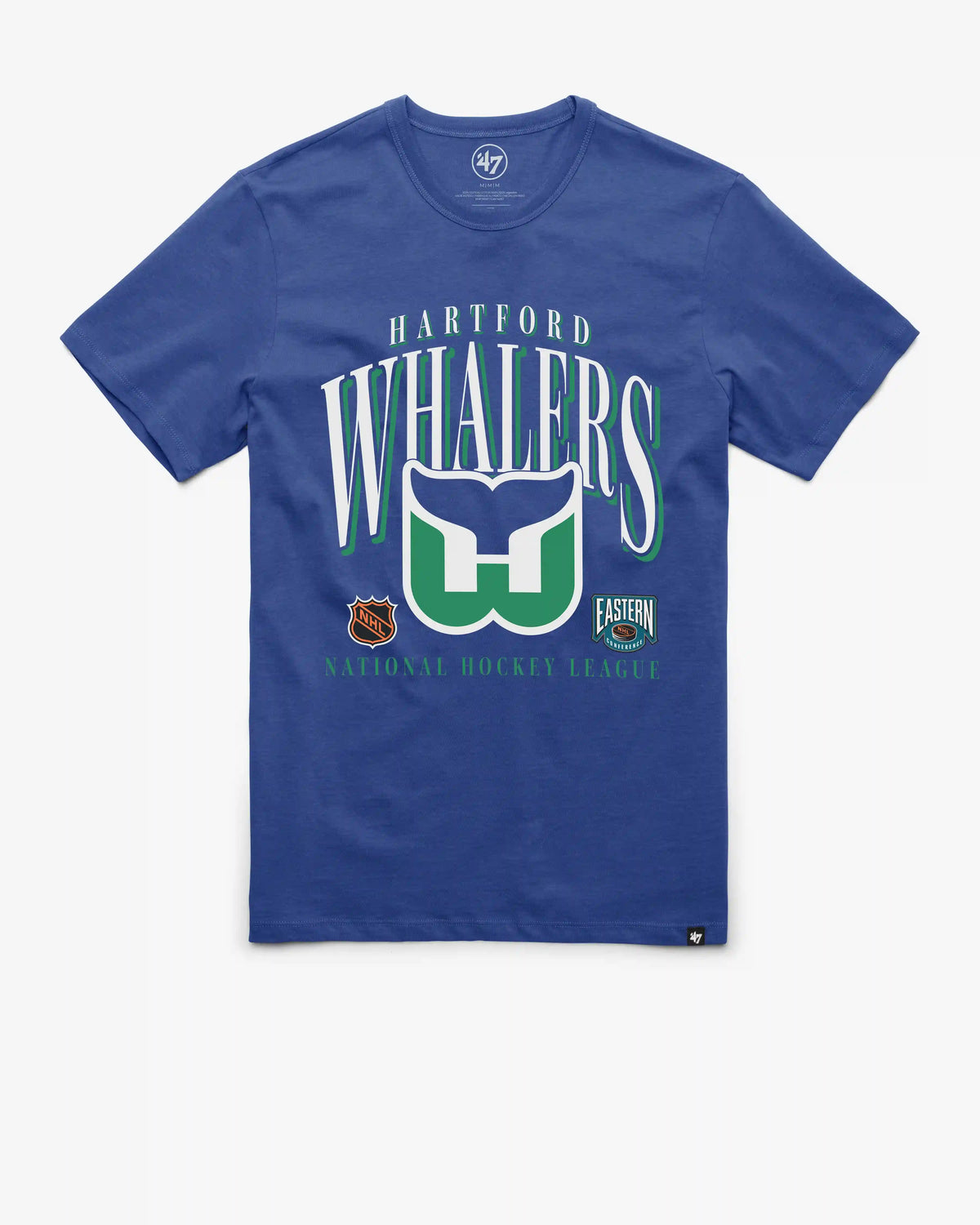 HARTFORD WHALERS VINTAGE CREASE '47 FRANKLIN TEE