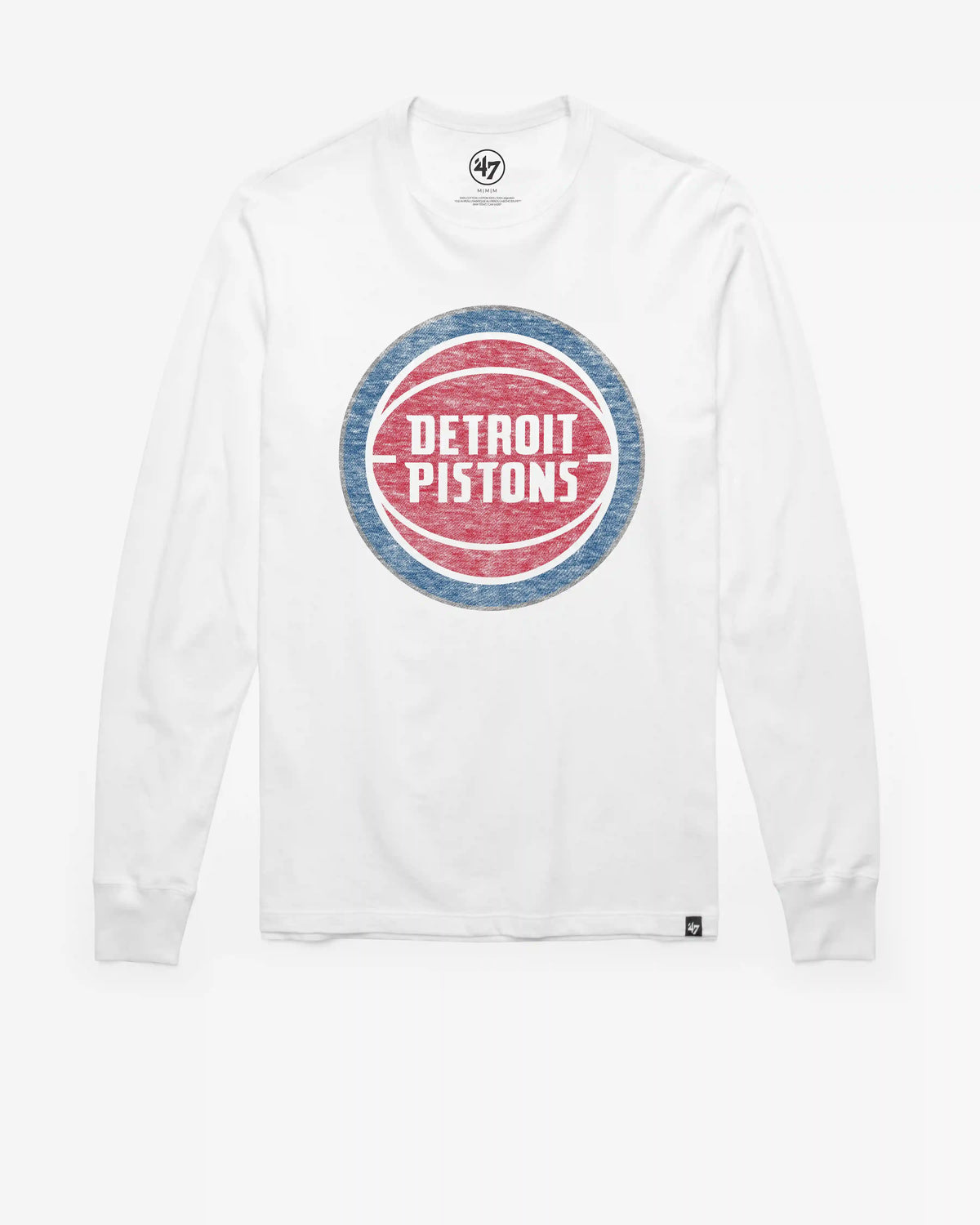 DETROIT PISTONS PREMIER '47 FRANKLIN LONG SLEEVE TEE