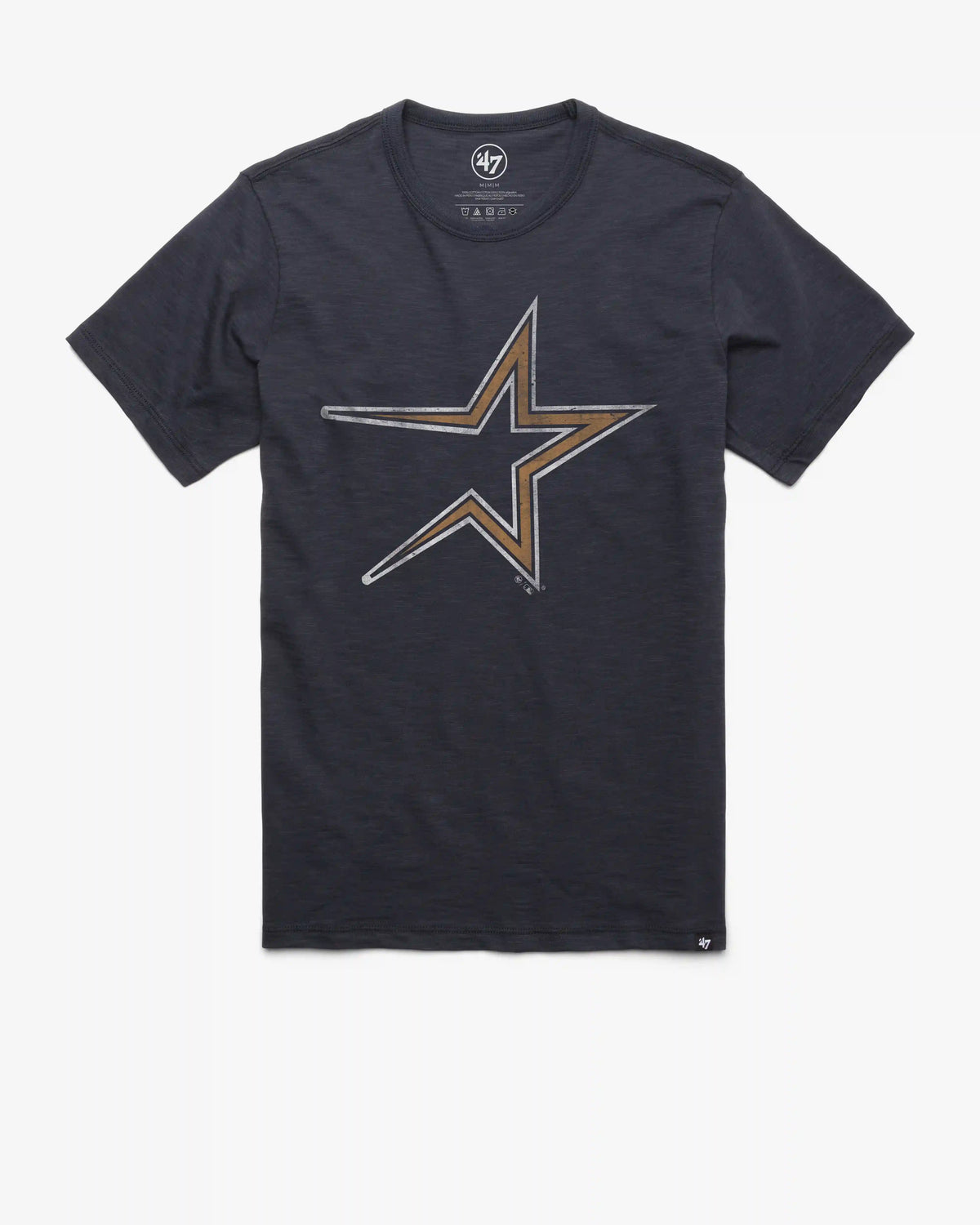 HOUSTON ASTROS COOPERSTOWN GRIT '47 SCRUM TEE