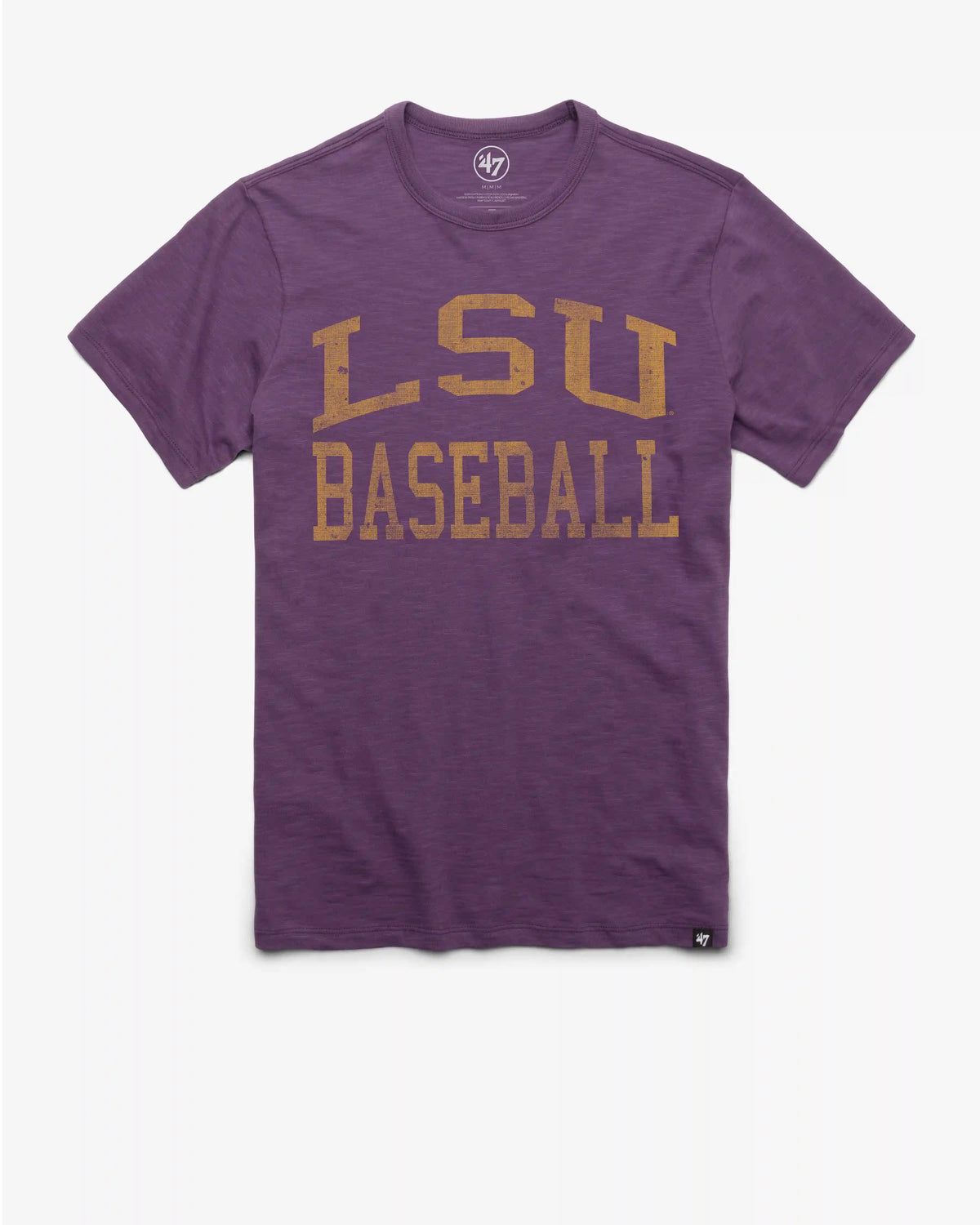 LOUISIANA STATE TIGERS LSU CLASSIC BLOCK '47 SCRUM TEE