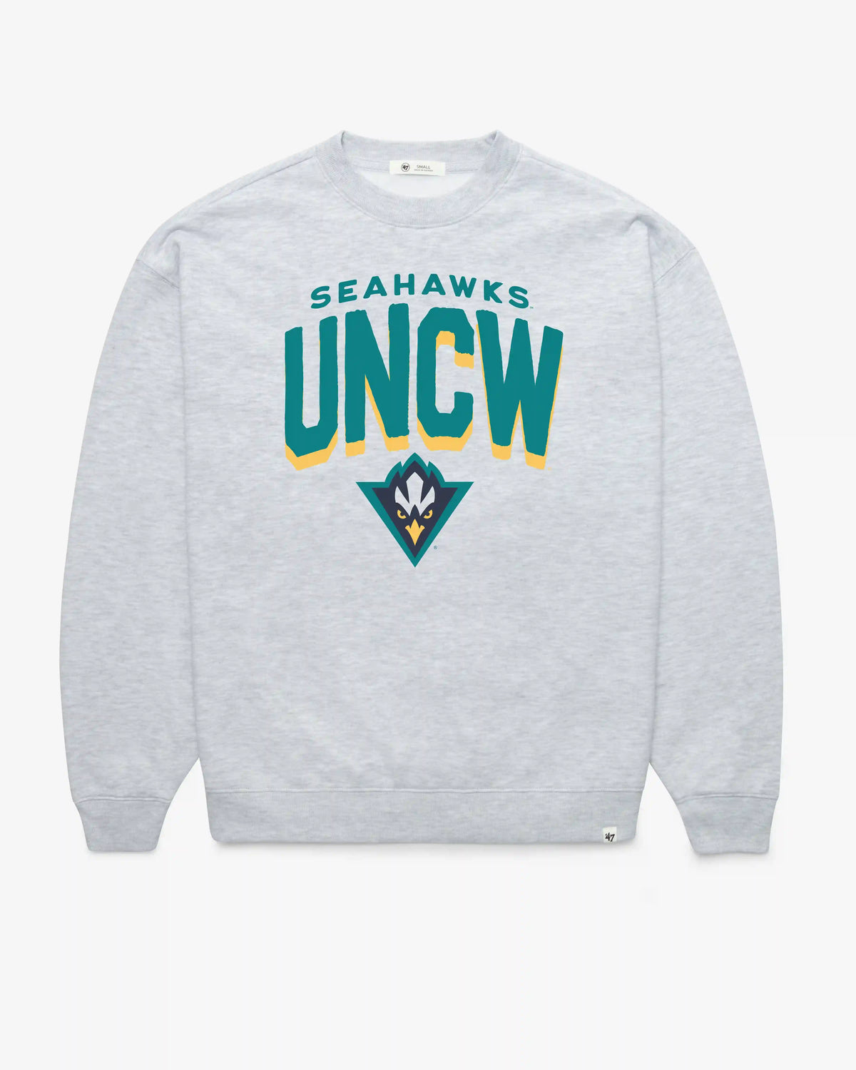 NORTH CAROLINA AT WILMINGTON CAMPUS ARCH CLOUD '47 OVERSIZED CREW WOMENS