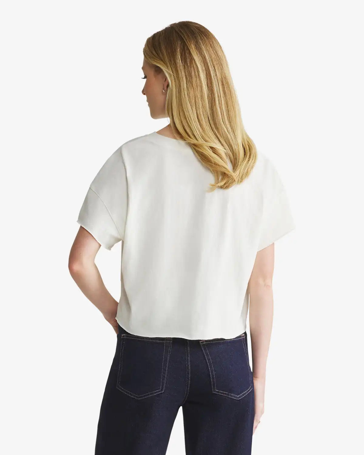 DETROIT TIGERS OPEN CITY '47 OVERSIZED NOTCH NECK TEE WOMENS