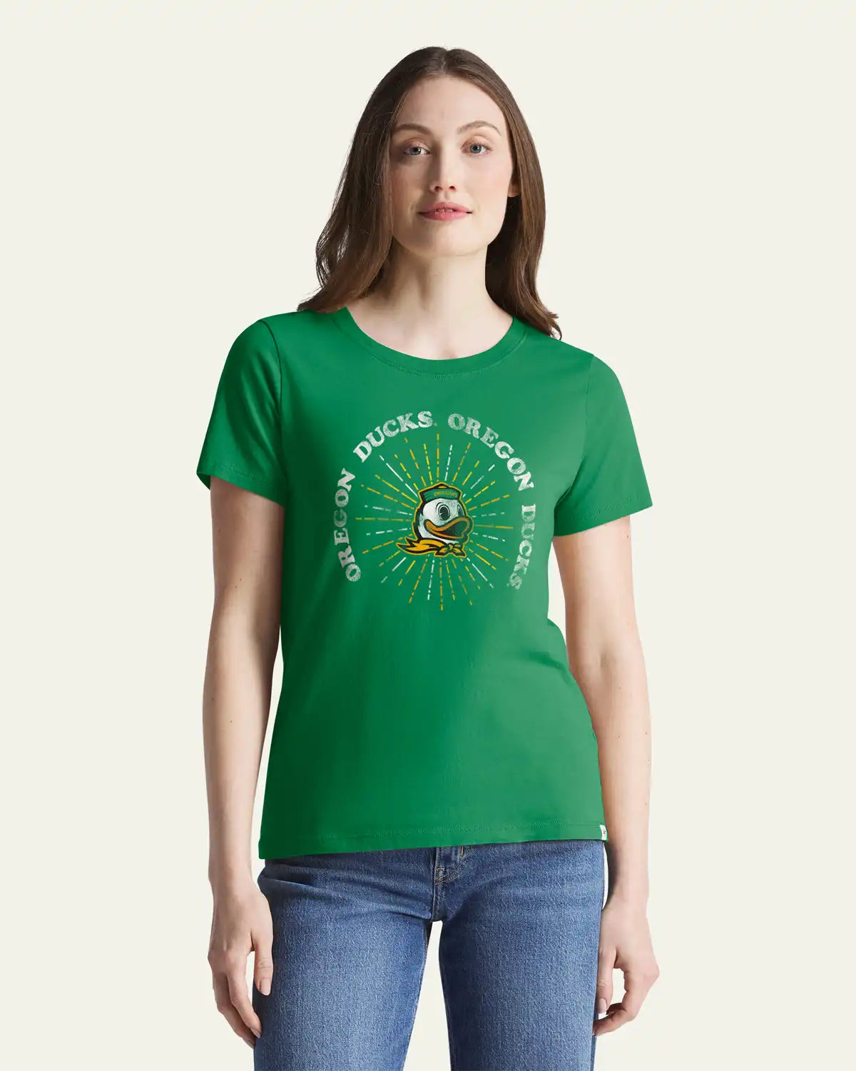 OREGON DUCKS SHINE LINES '47 WOMEN'S EVERYDAY TEE