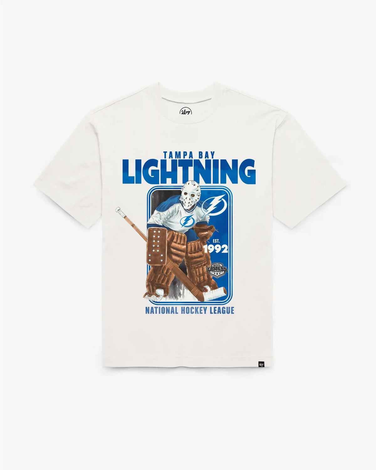 TAMPA BAY LIGHTNING PLAYBRUSH '47 FOUNDATION TEE