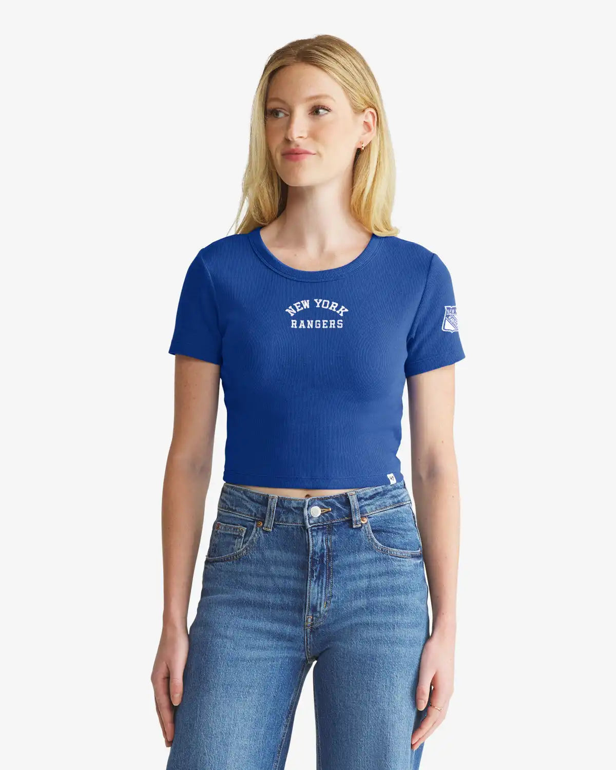 NEW YORK RANGERS SPIRITED '47 WOMEN'S BABY RIB TEE