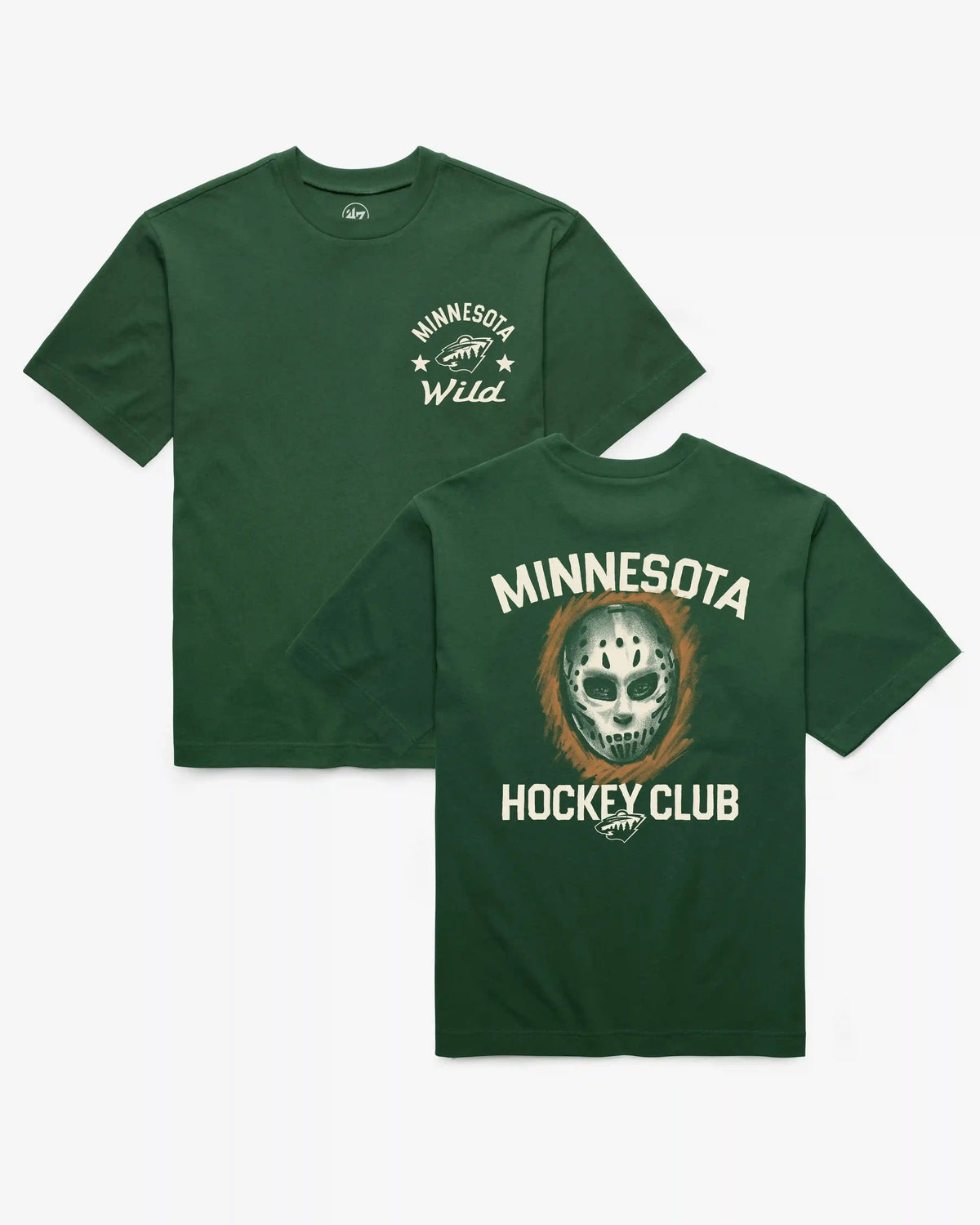 MINNESOTA WILD MASK BACK '47 FOUNDATION TEE